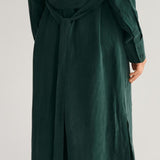 Gant Apparel S Women's Relaxed Utility Shirt Dress Seasonal Newness Green Reg