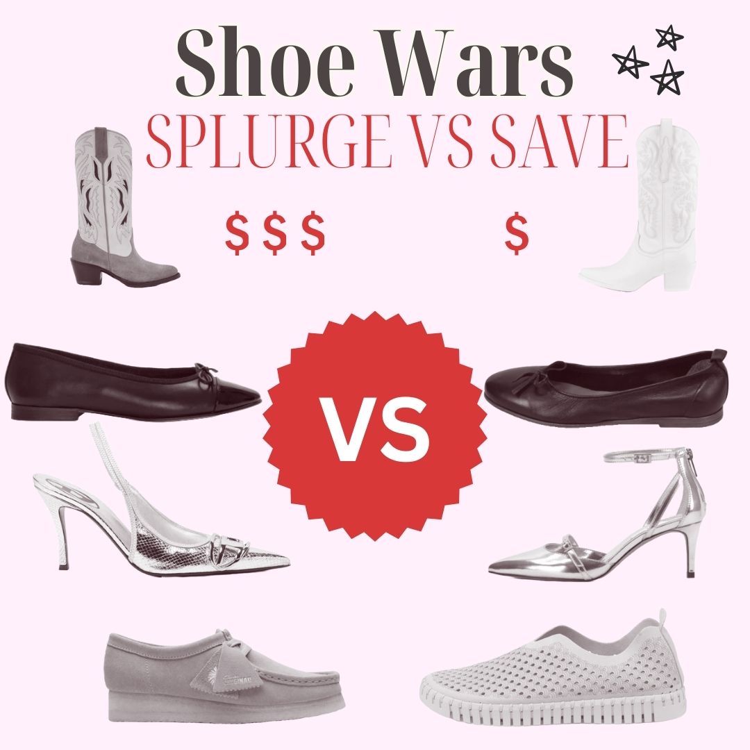 Shoe Wars: Splurge vs Save