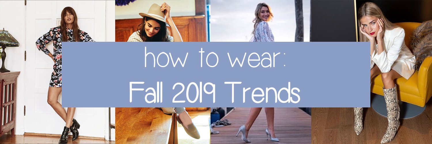 How to Wear Fall 2019 Shoe Trends