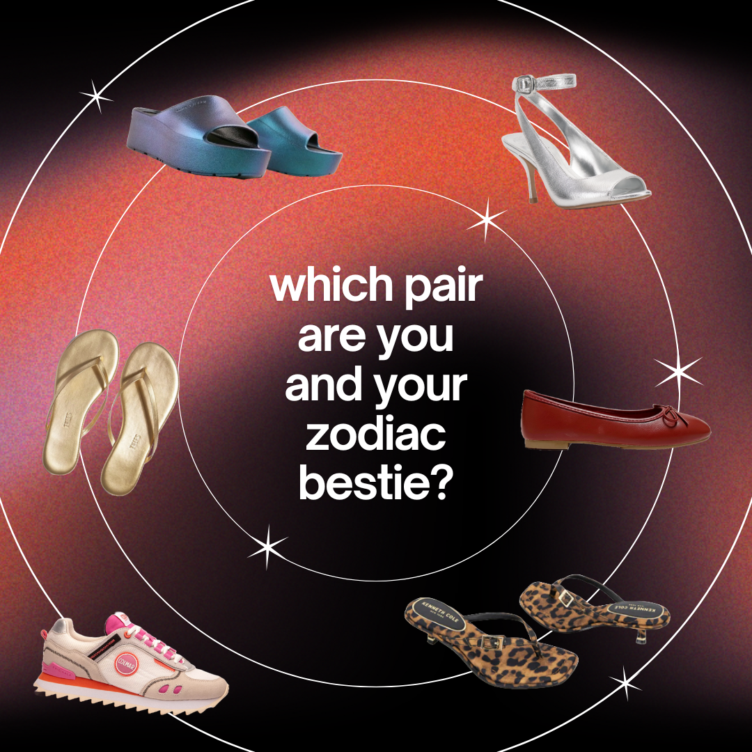 Zodiac Besties and Their Perfect Summer Shoe Pairings