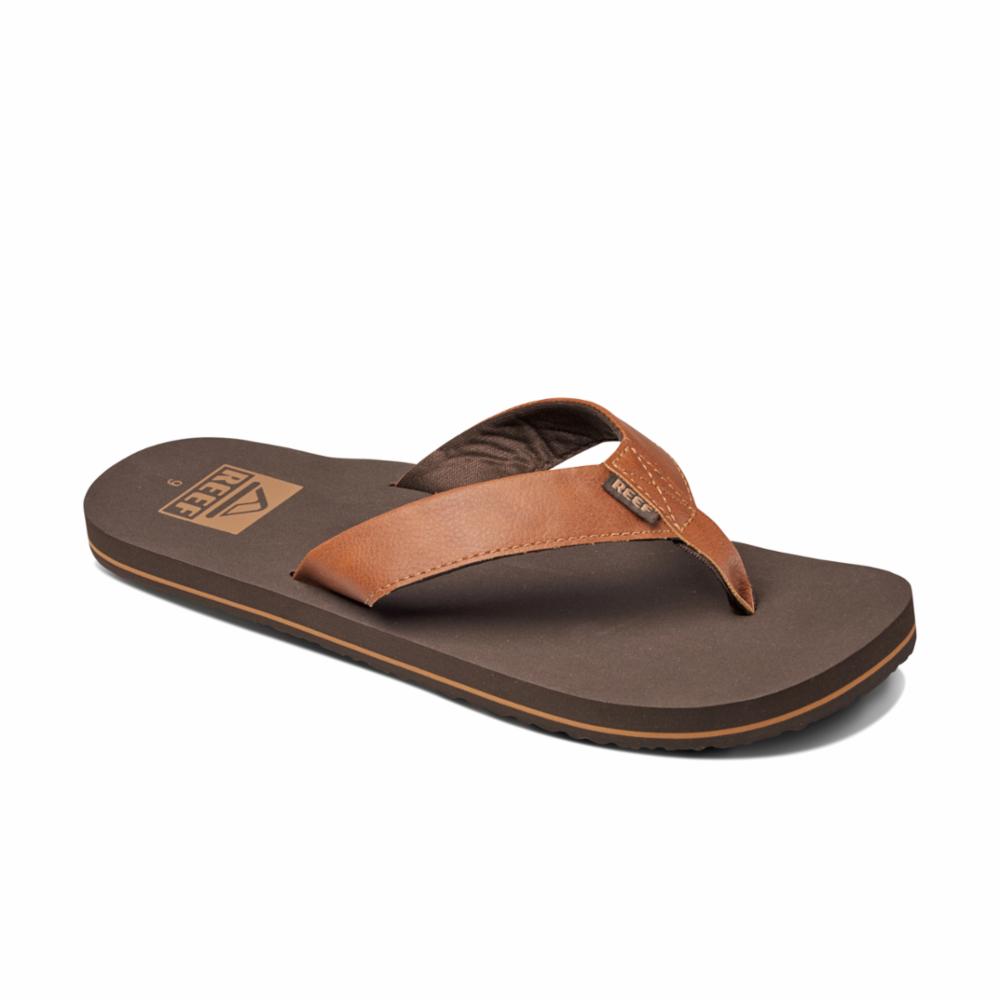Reef  Men's Reef Twinpin Brown M