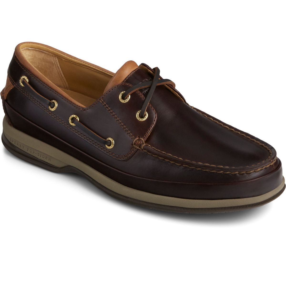 Chaussures Sperry Gold Boat pour homme avec Asv couleur Amaretto