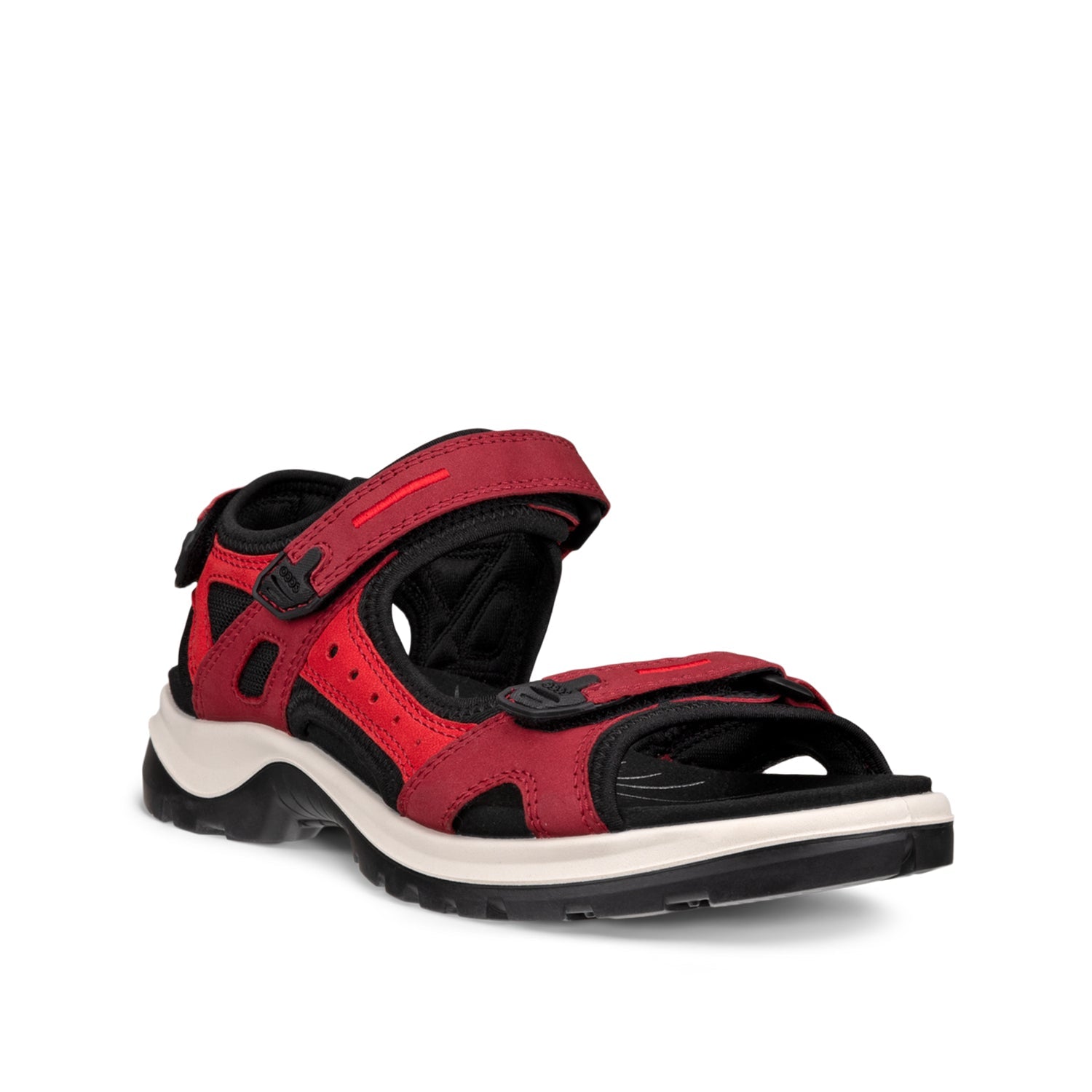 Chaussures tout-terrain ECCO pour femmes, coloris brique/rouge piment