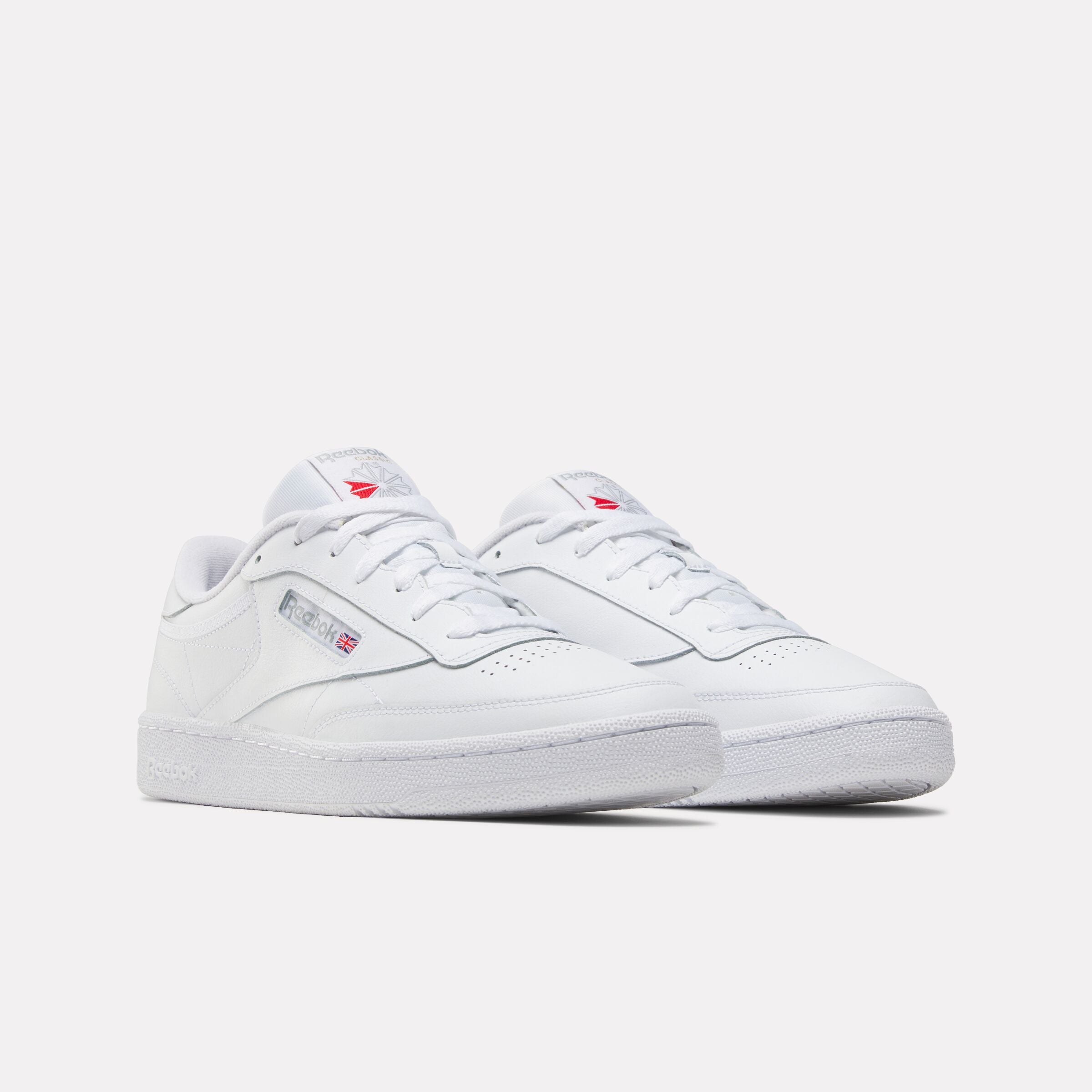Reebok Men's Club C 85  In Int-White/Sheer M