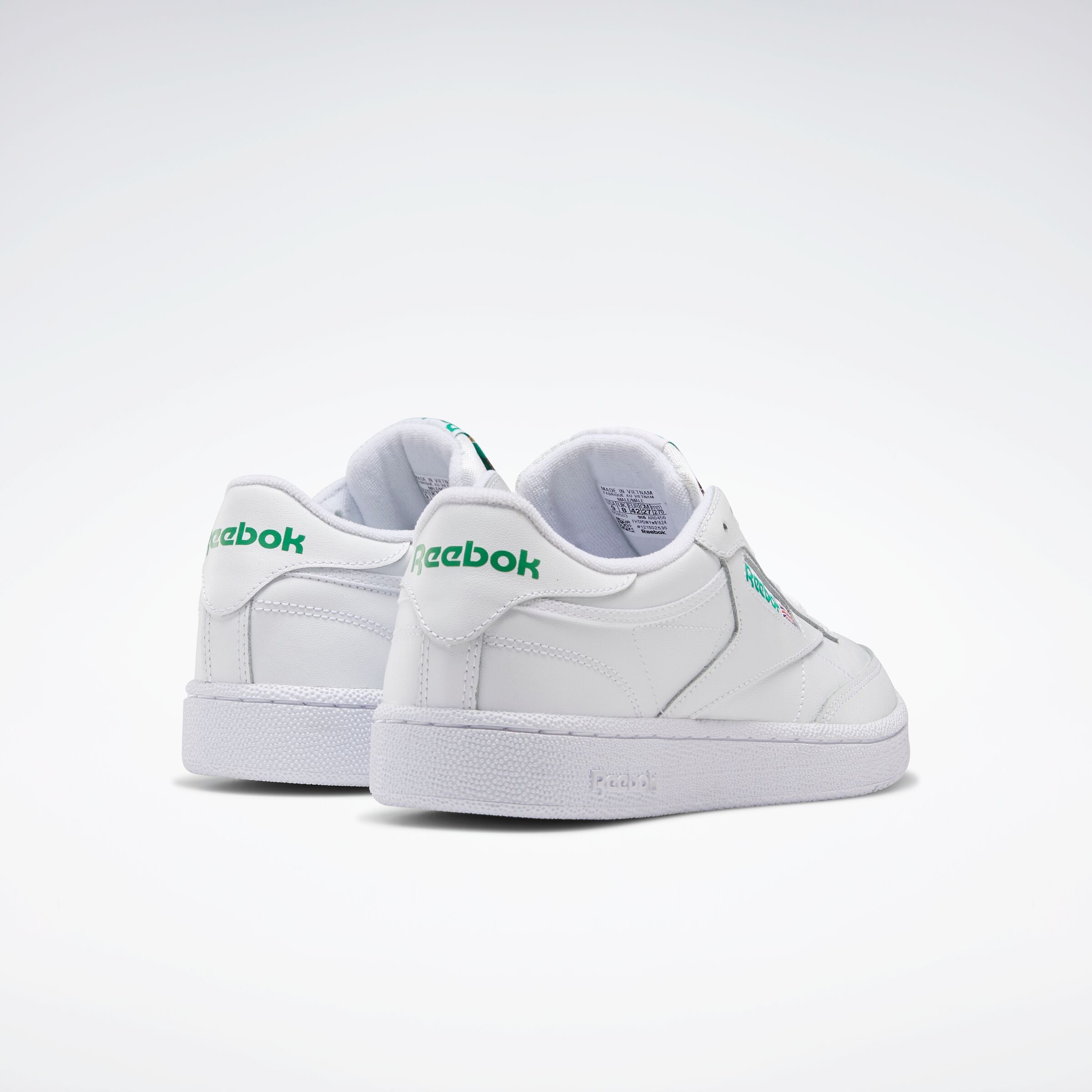 Reebok Men's Club C 85  In Int-White/Green M