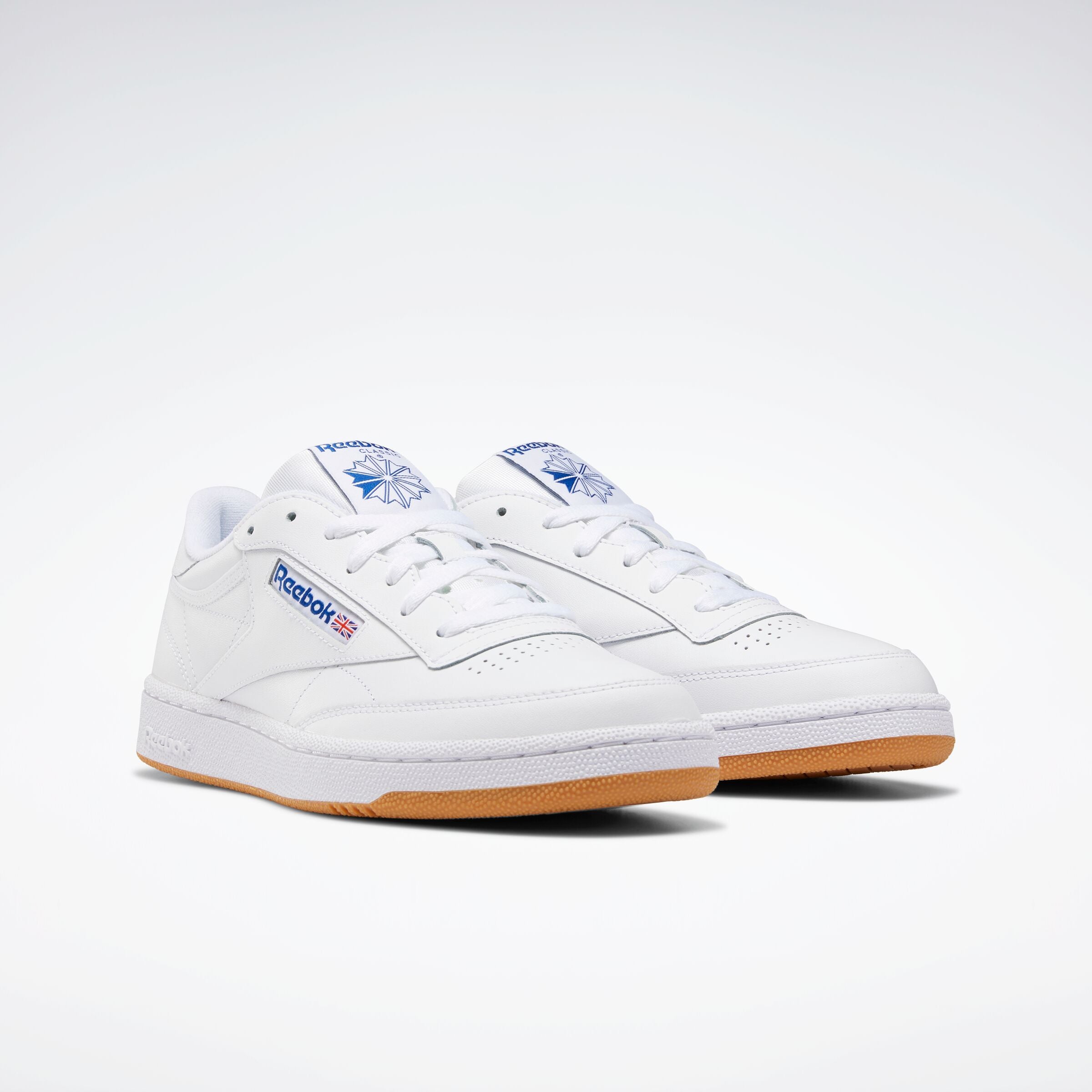 Reebok Men's Club C 85  In Int-White/Royal-Gum M