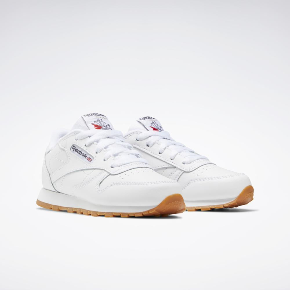 Reebok Footwear  Classic Leather Child Reebok Classics Ftw Kids White M