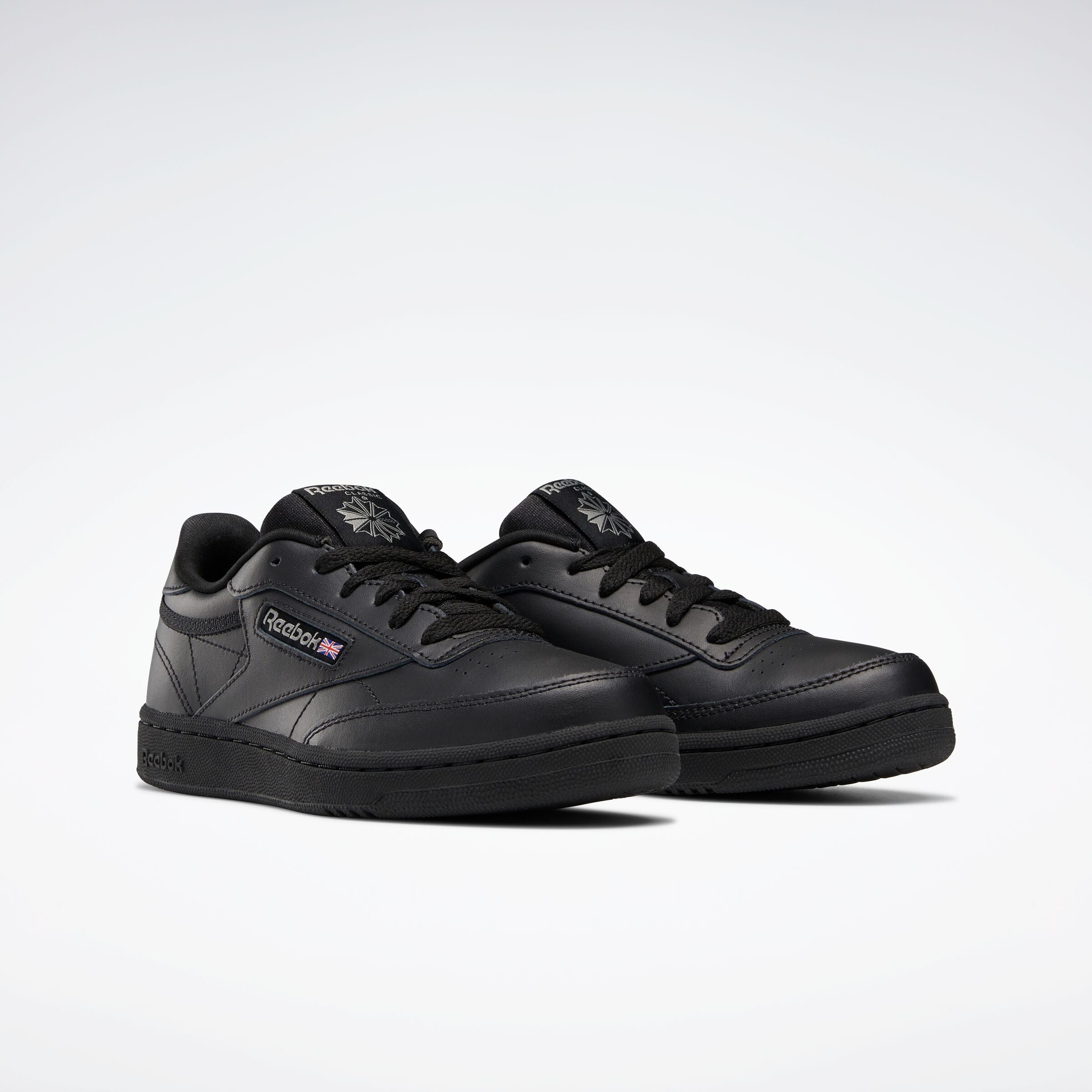 Reebok Boy's' Club C Junior  In Black/Charcoal M