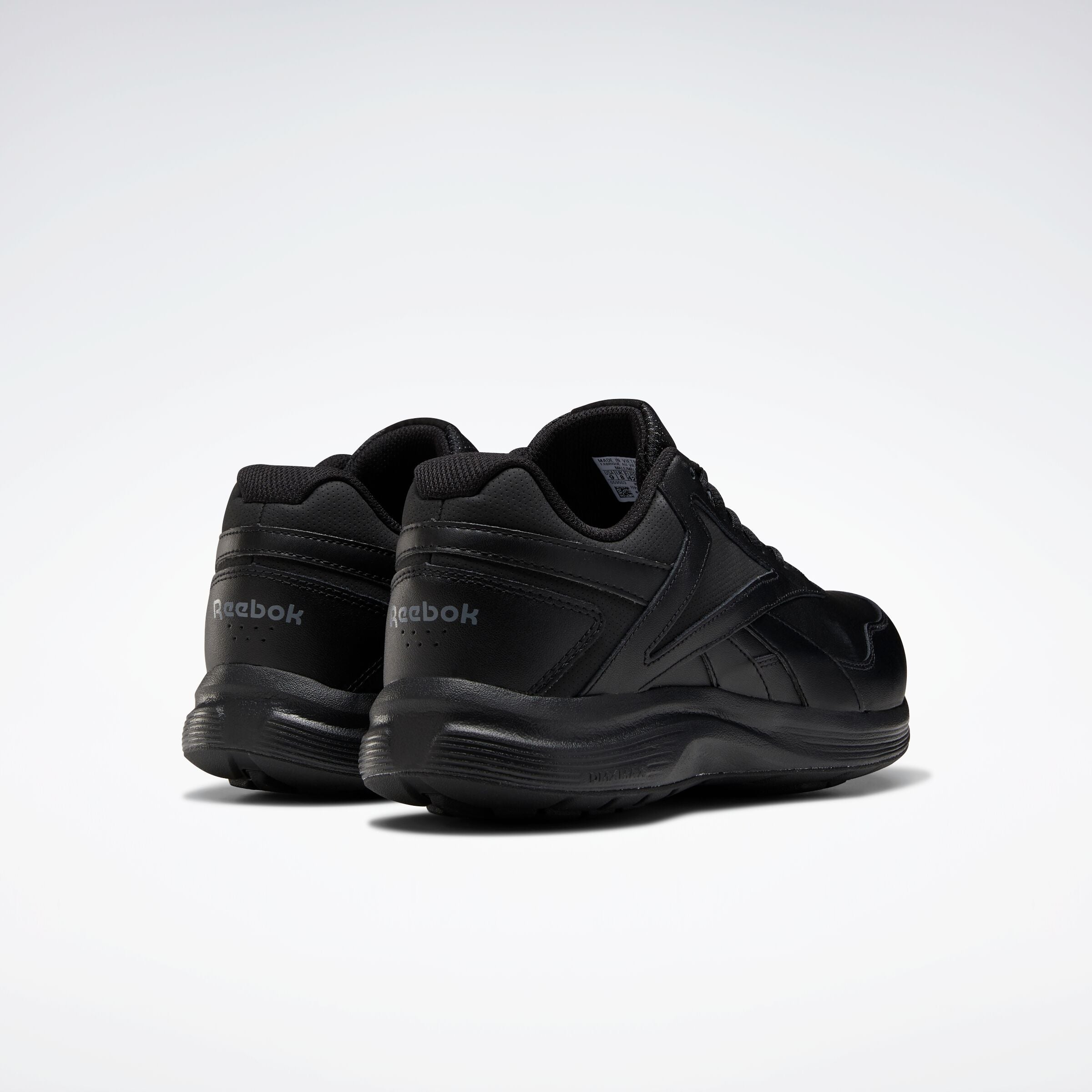 Reebok Men's Walk Ultra 7 Dmx Max Wide 4E  In Black/Cold M