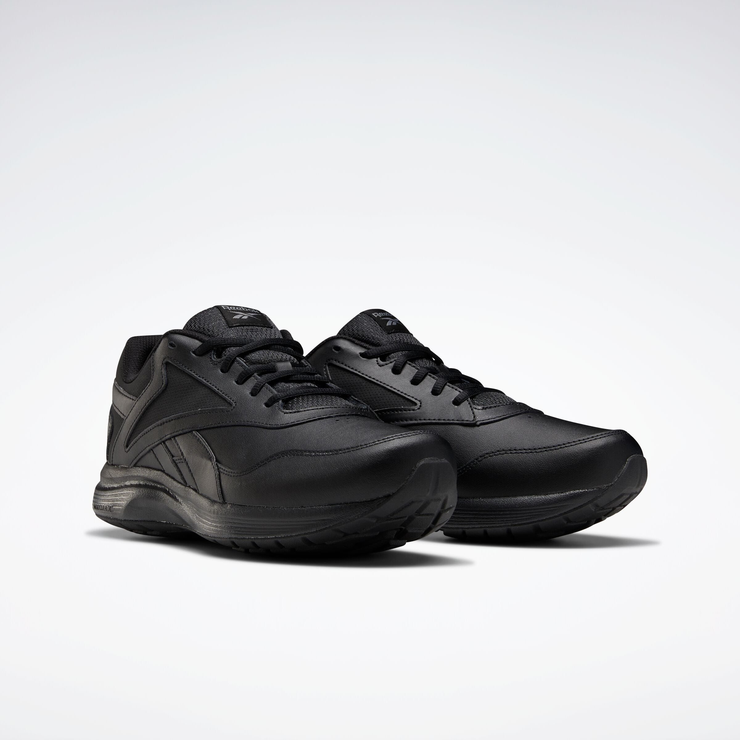 Reebok Men's Walk Ultra 7 Dmx Max Wide 4E  In Black/Cold M