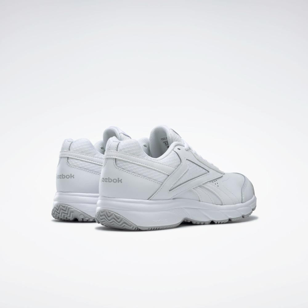 Chaussures Reebok Work N Cushion 4.0 pour femme, modèle Walking FTW, blanches, taille M.