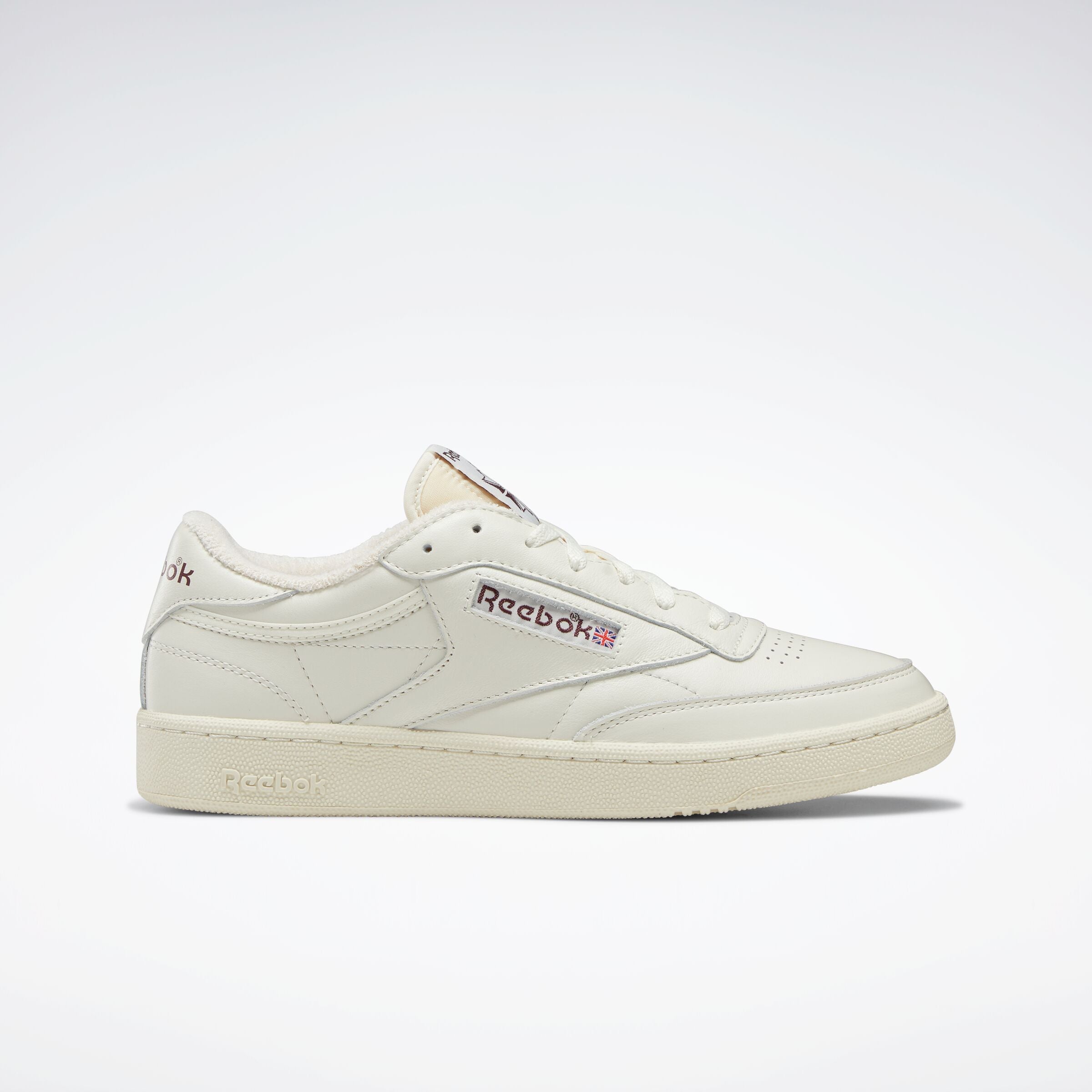 Reebok Unisex' Club C 85 Vintage  In Chalk/Alabaster/Maroon M