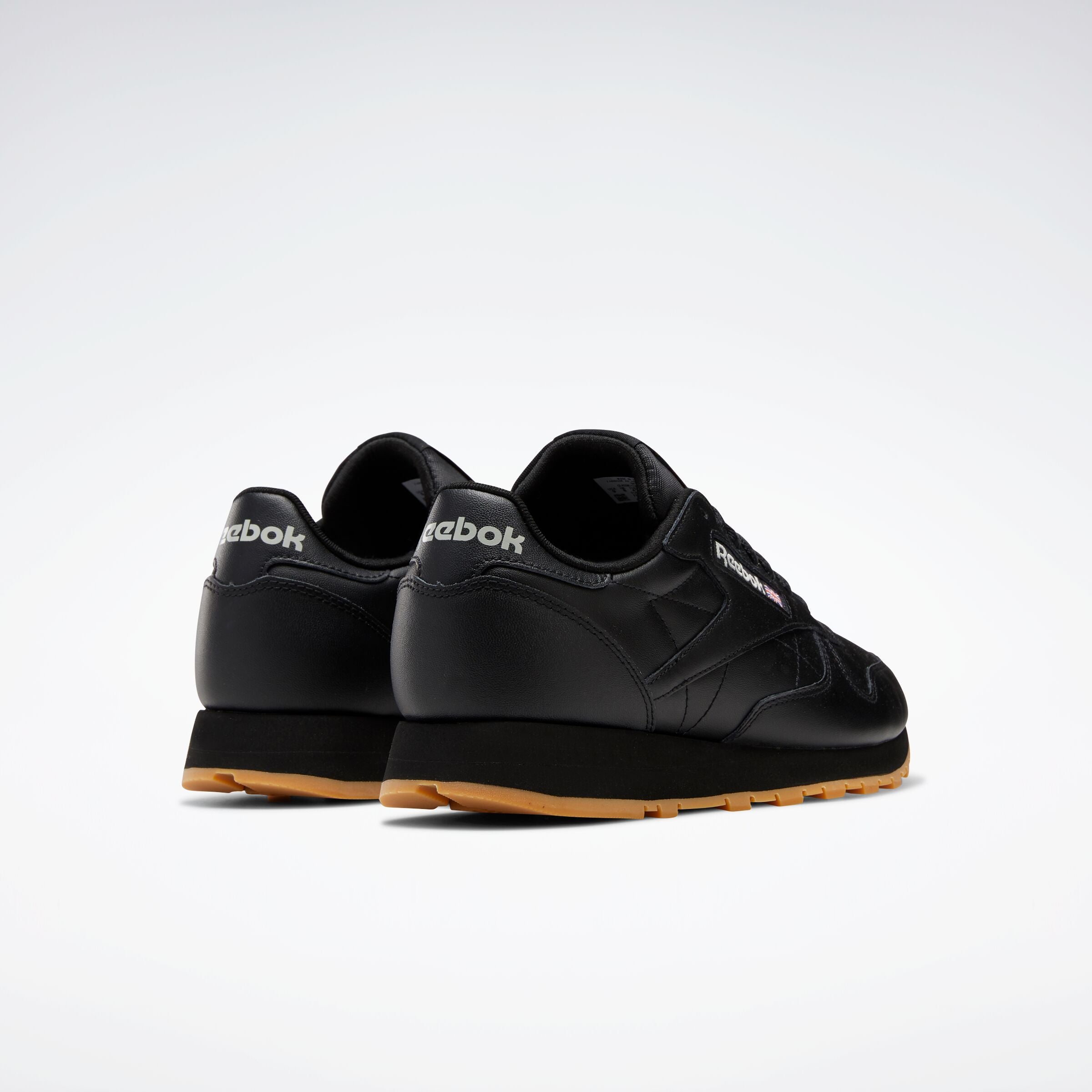 Reebok Unisex' Classic Leather  M In Black/Pure