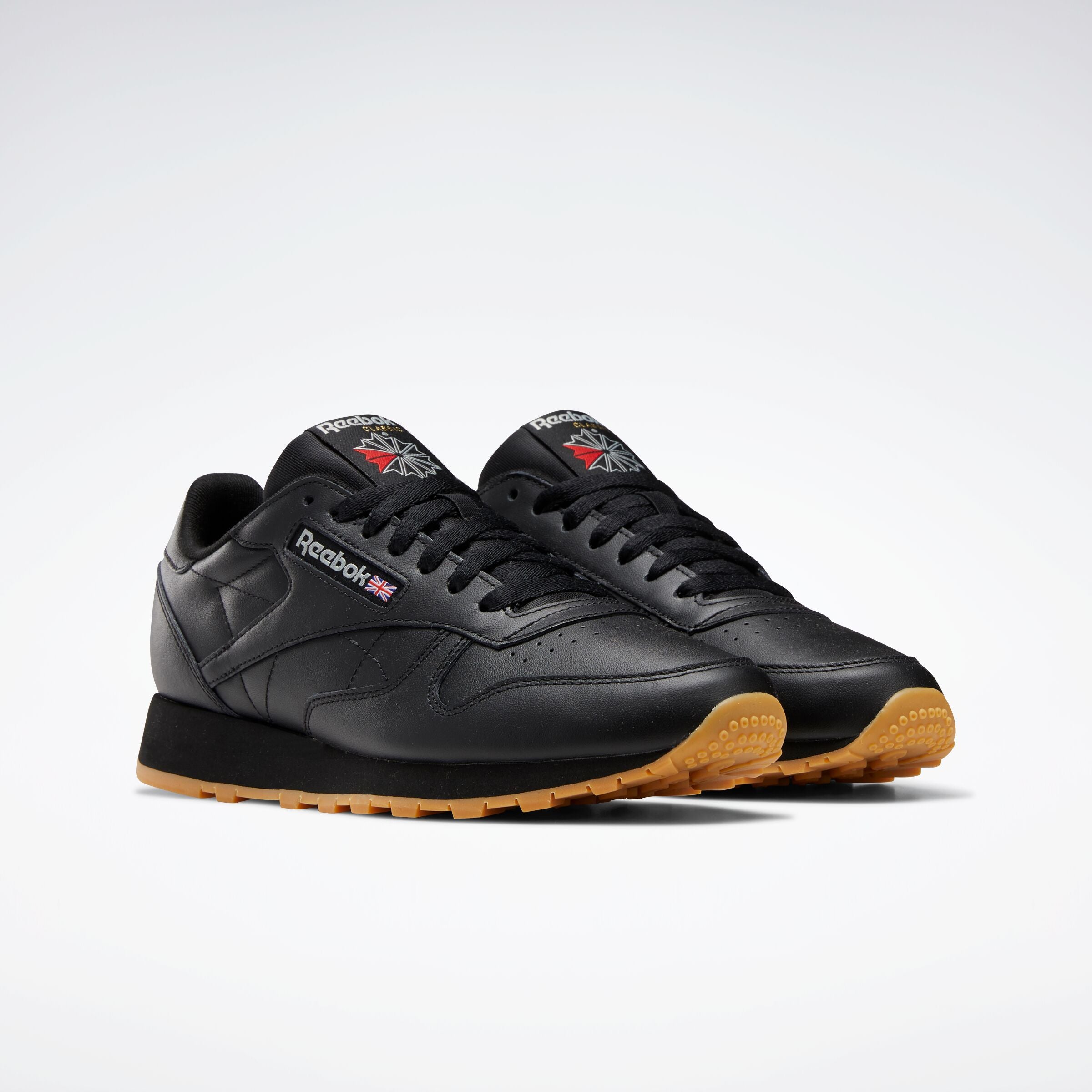 Reebok Unisex' Classic Leather  M In Black/Pure
