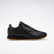 Reebok Unisex' Classic Leather  M In Black/Pure