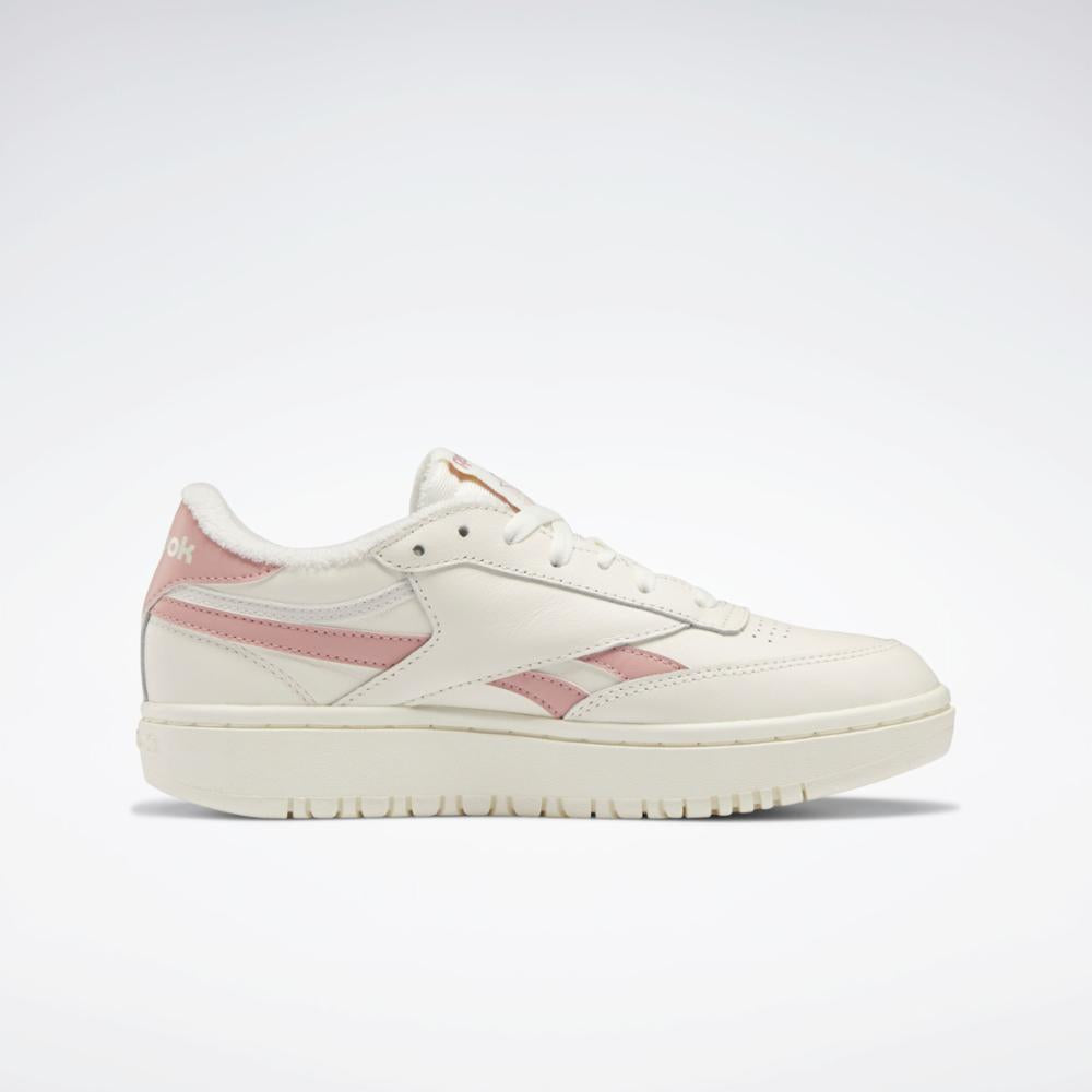 Chaussures Reebok Club C Double Revenge pour femmes, Reebok Classics FTW blanches, taille M