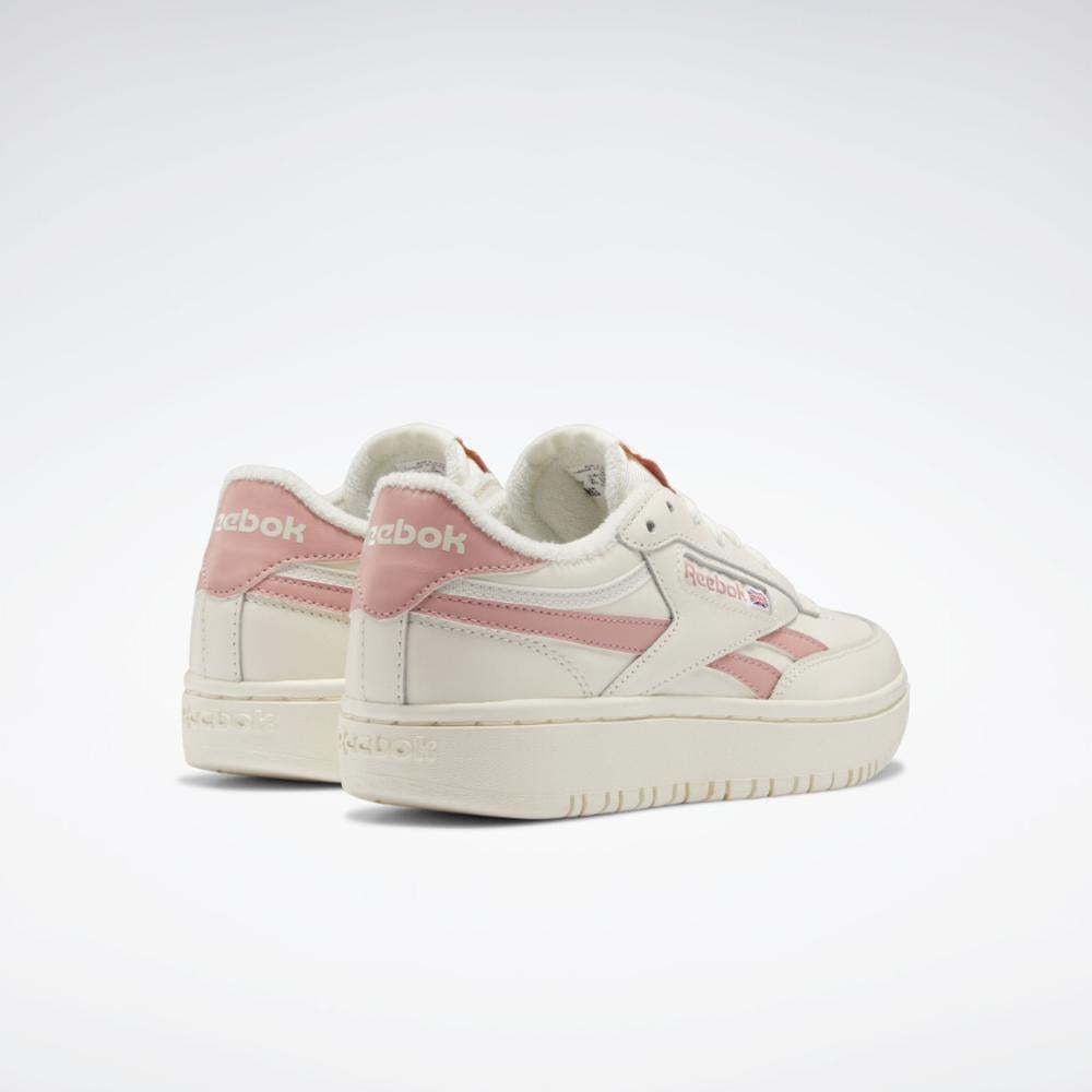 Chaussures Reebok Club C Double Revenge pour femmes, Reebok Classics FTW blanches, taille M