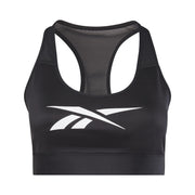 Reebok Apparel  Women's Reebok Lux Vector Racer Sports Bra (Plus Size) Reebok Training App Women Black Reg