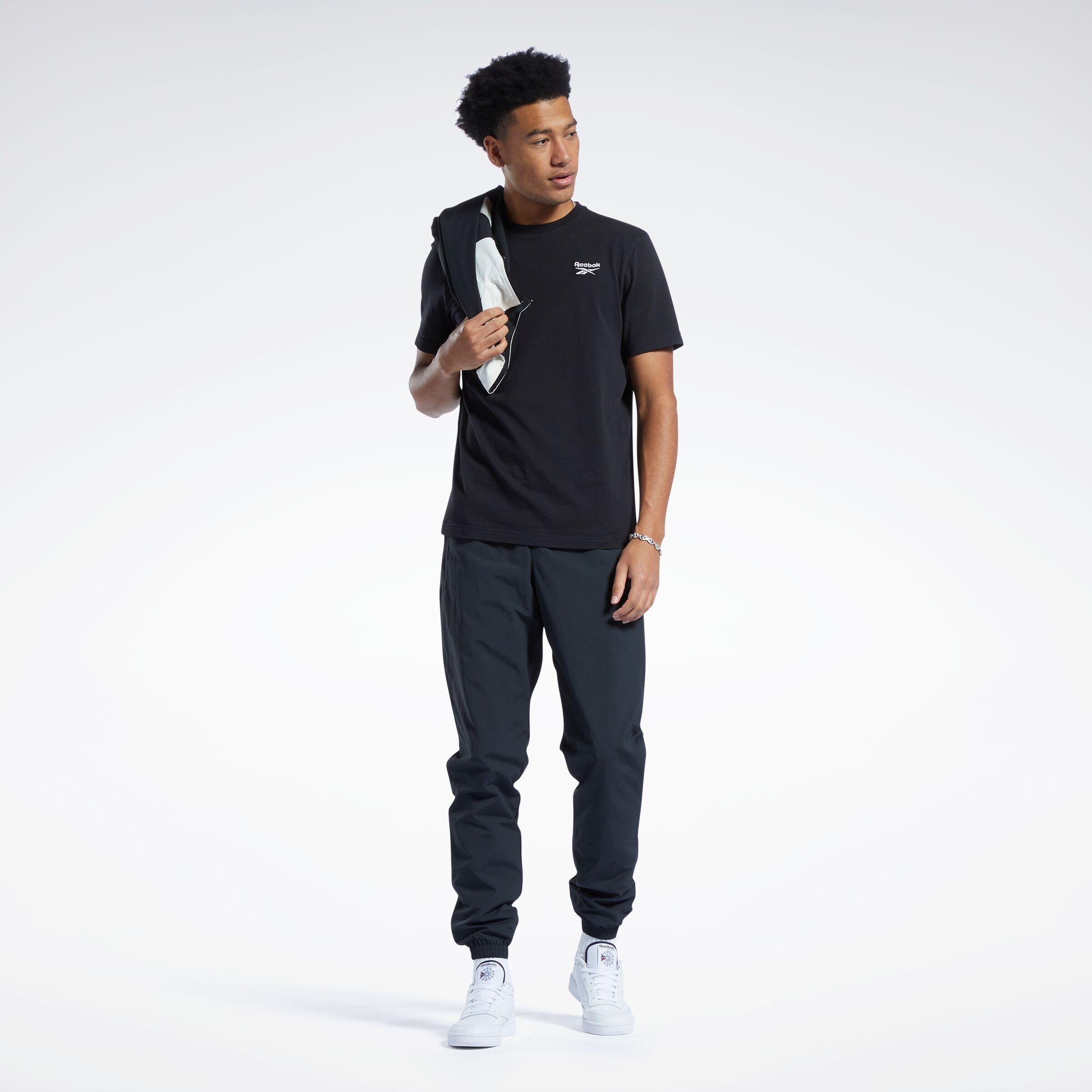 Reebok Apparel  Men's Cl F Fr Trackpant Reebok Classics App Men Nghblk/Nghblk Reg