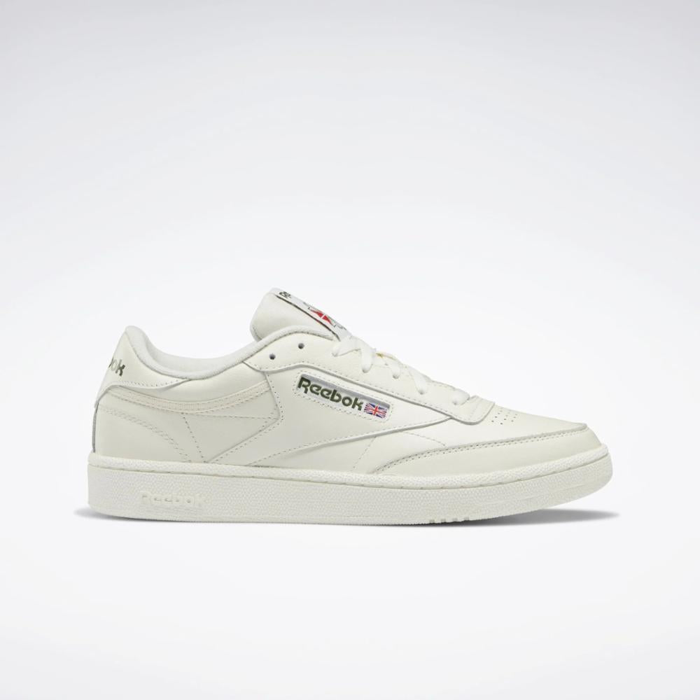 Reebok Men's Club C 85  In Chalk/Chalk/Hunter M
