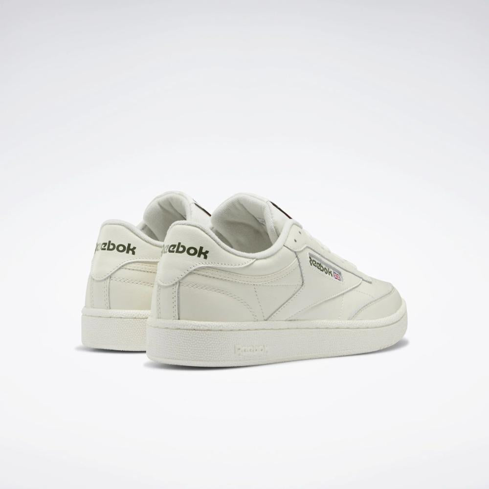 Reebok Men's Club C 85  In Chalk/Chalk/Hunter M