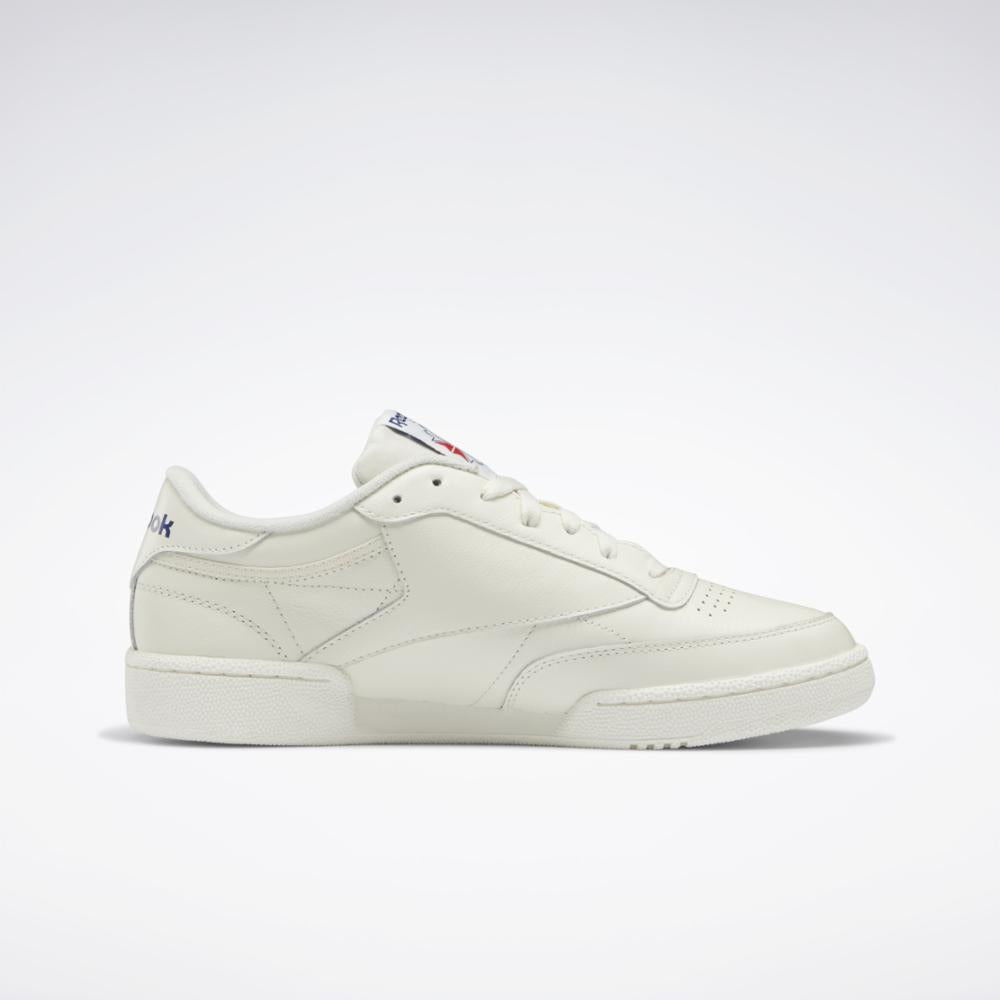 Reebok Men's Club C 85  In Chalk/Chalk/Classic M