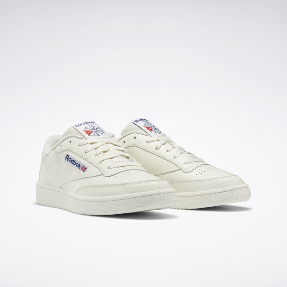 Reebok Men's Club C 85  In Chalk/Chalk/Classic