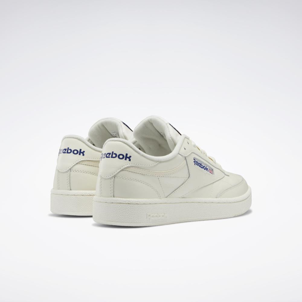 Reebok Men's Club C 85  In Chalk/Chalk/Classic M