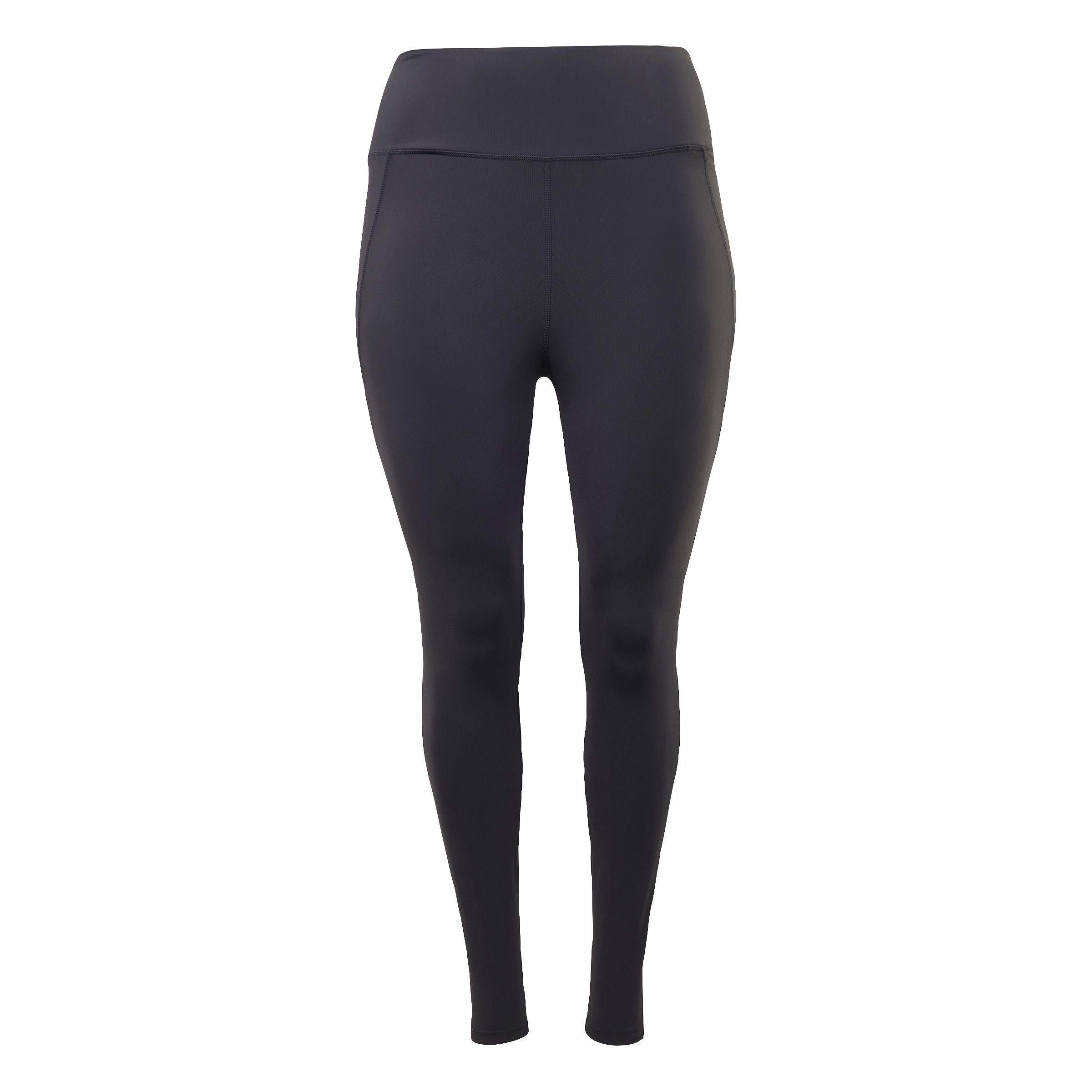 Reebok Apparel  Women's Reebok Lux High Waisted Leggings (Plus Size) Reebok Training App Women Black Reg