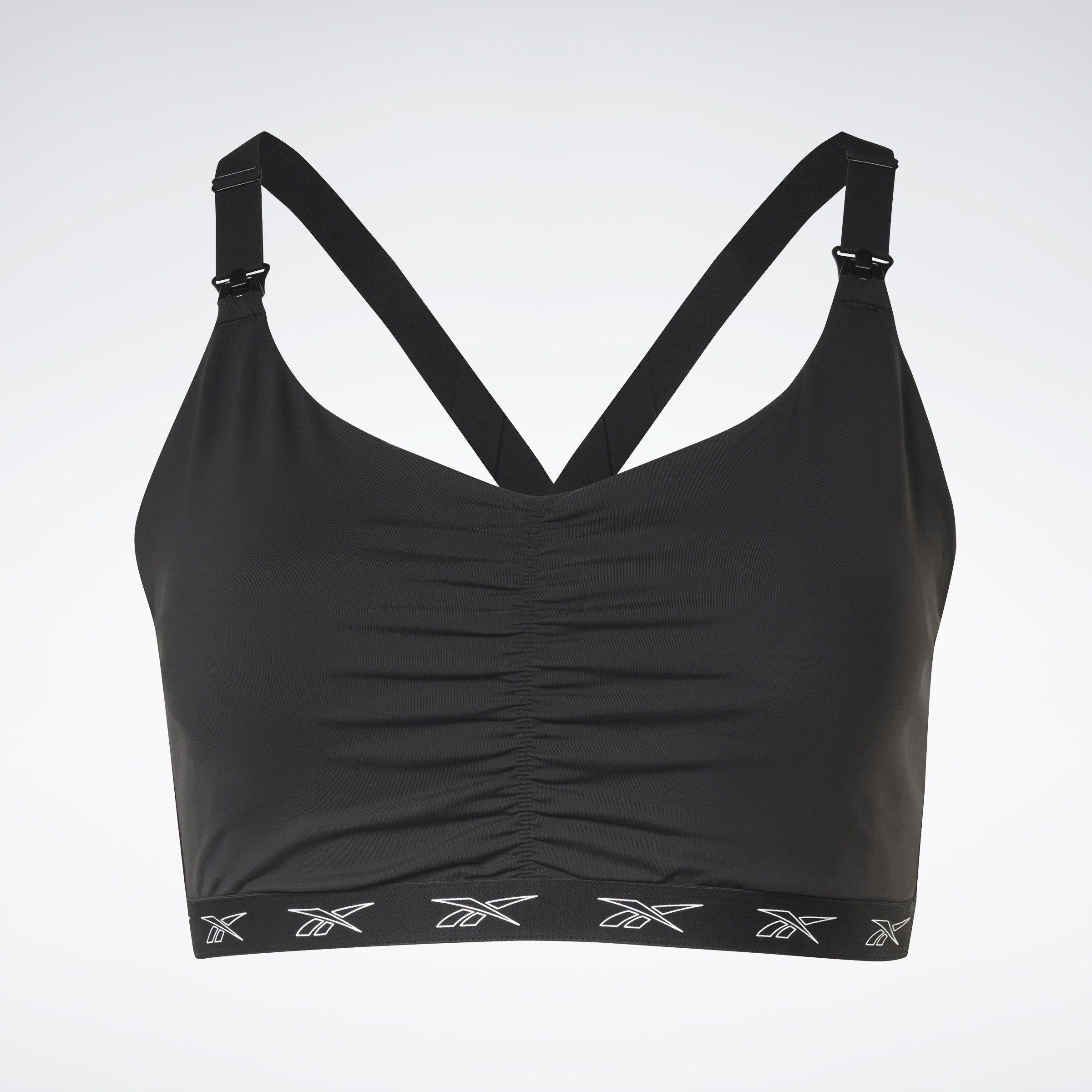 Reebok Apparel  Women's Nursing Sports Bra (Plus Size) Reebok Training App Women Black Reg