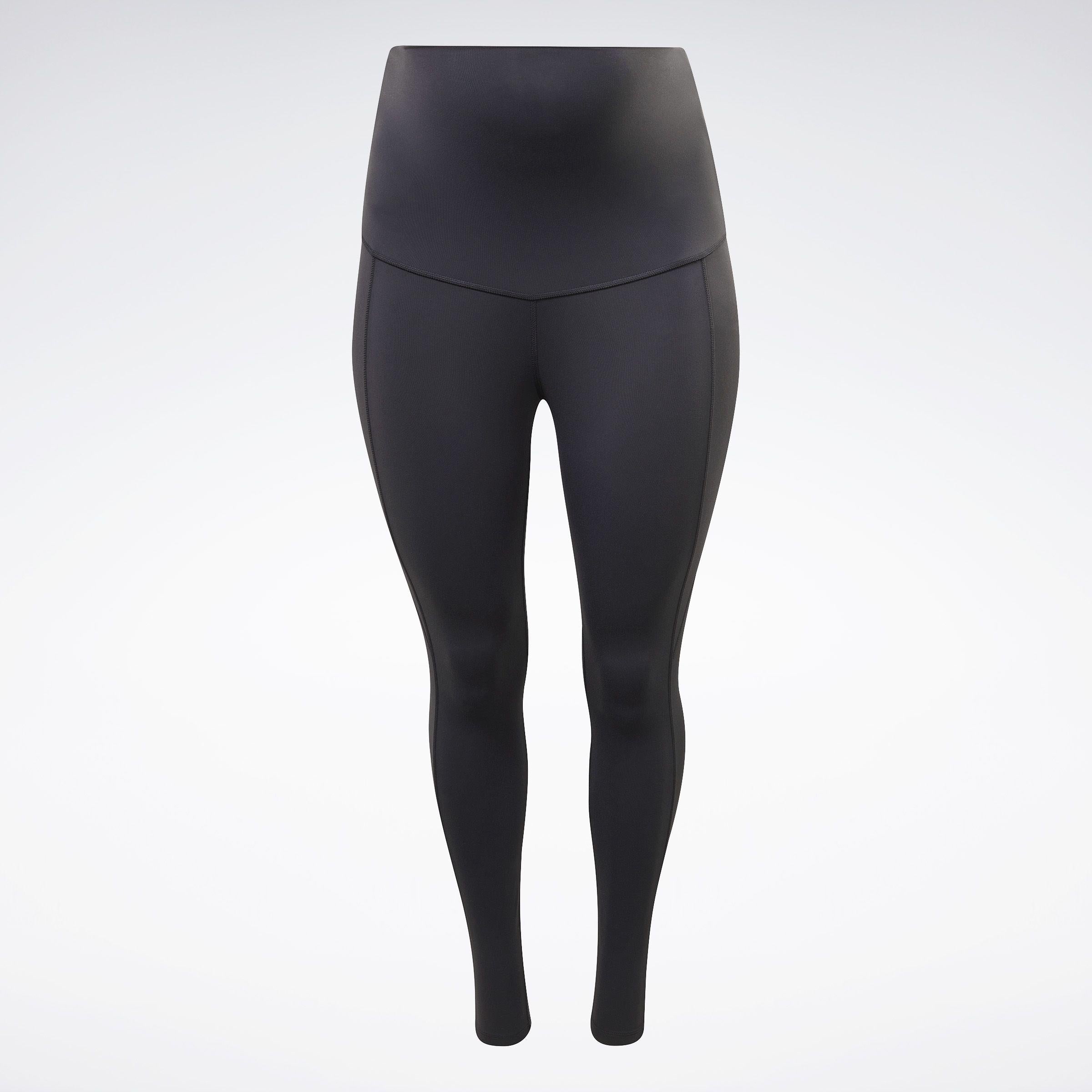 Reebok Apparel  Women's Reebok Lux Maternity Leggings (Plus Size) Reebok Training App Women Black Reg