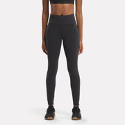 Reebok Apparel  Women's Lux High Waisted Tight Reebok Training App Women Black Reg