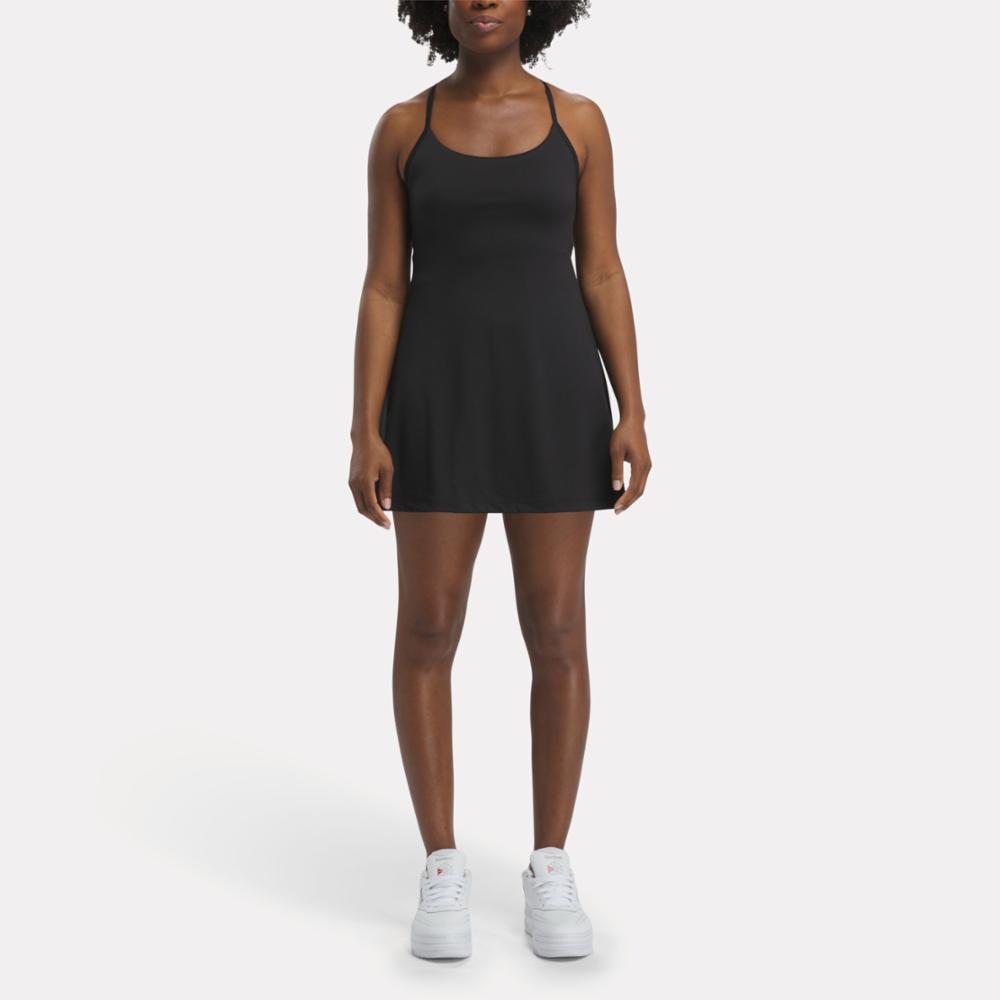 Reebok Apparel  Women's Lux Strappy Dress Reebok Training App Women Black Reg