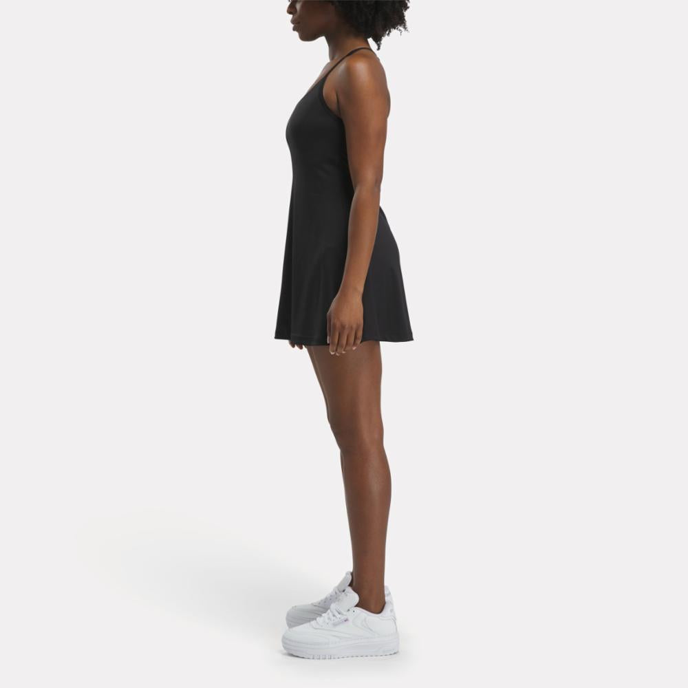 Reebok Apparel  Women's Lux Strappy Dress Reebok Training App Women Black Reg