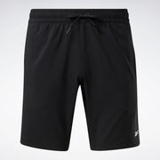 Reebok Apparel  Men's Workout Ready Shorts Reebok Training App Men Black Reg