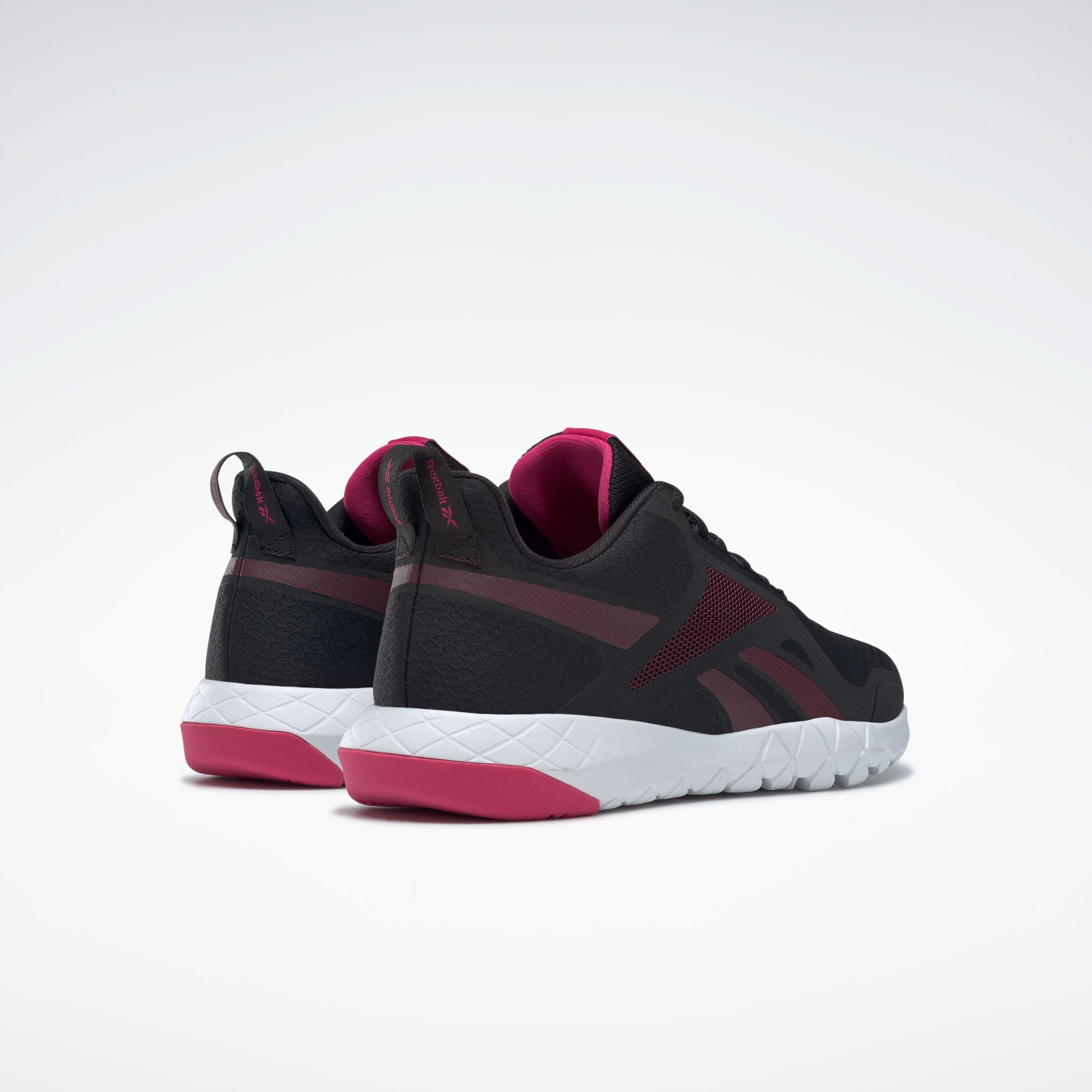 Reebok Women's Flexagon Force 3 Wide D  In Black/Maroon M