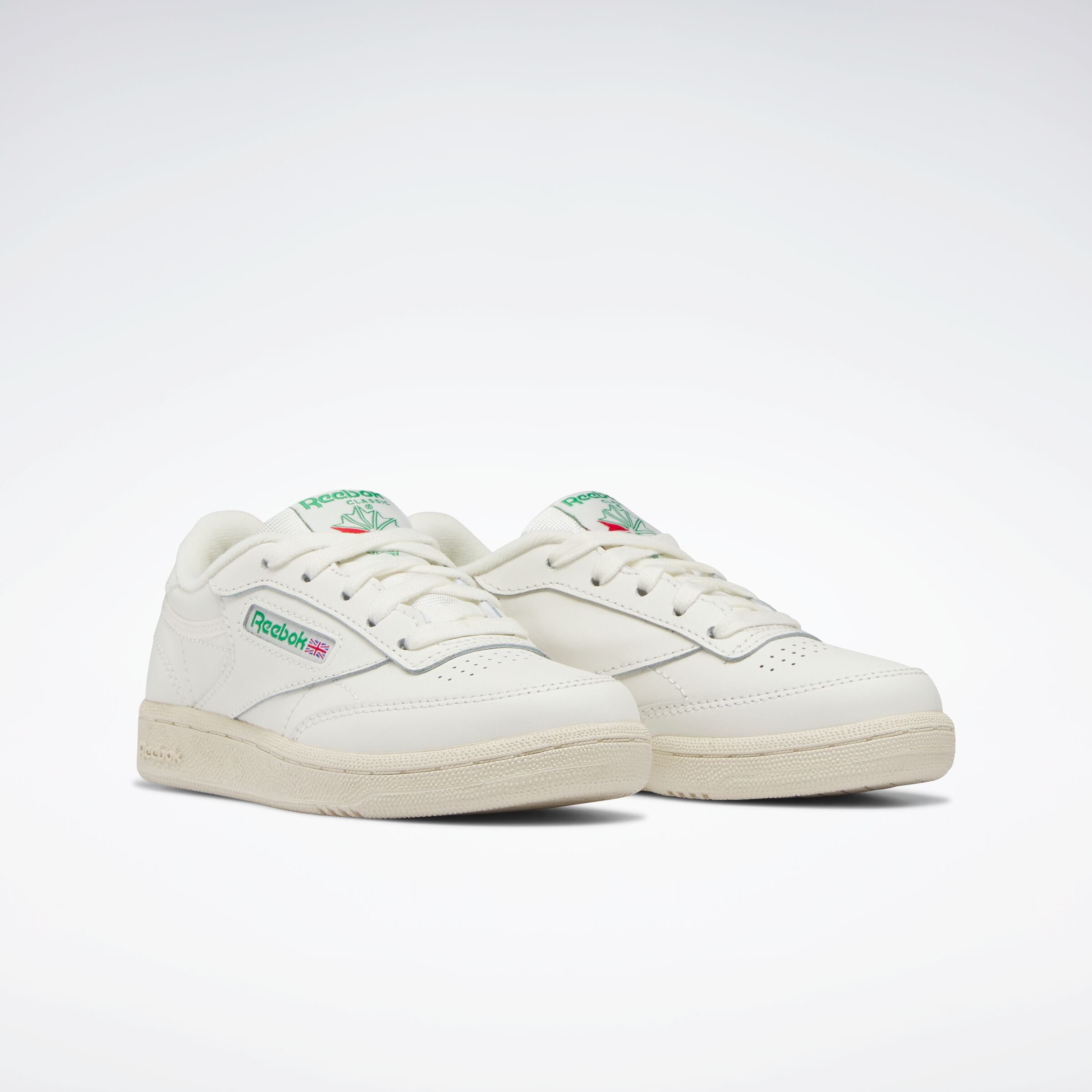 Reebok Boy's' Club C 85 Child  In Chalk/Chalk/Glen M
