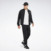 Reebok Apparel  Unisex' Reebok Id Vector Knit Trackpant Reebok Training App Men Black Reg