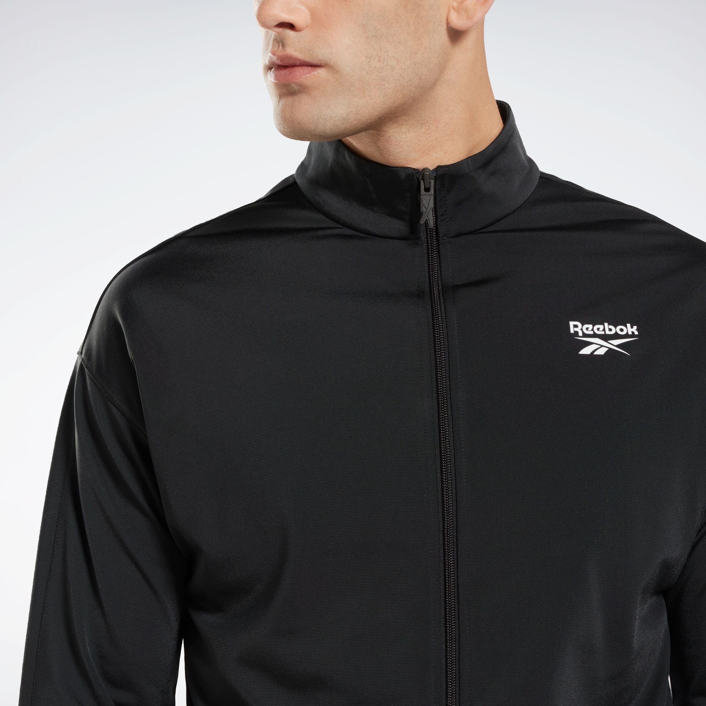 Reebok Apparel  Unisex' Reebok Id Vector Knit Tracktop Reebok Training App Men Black Reg