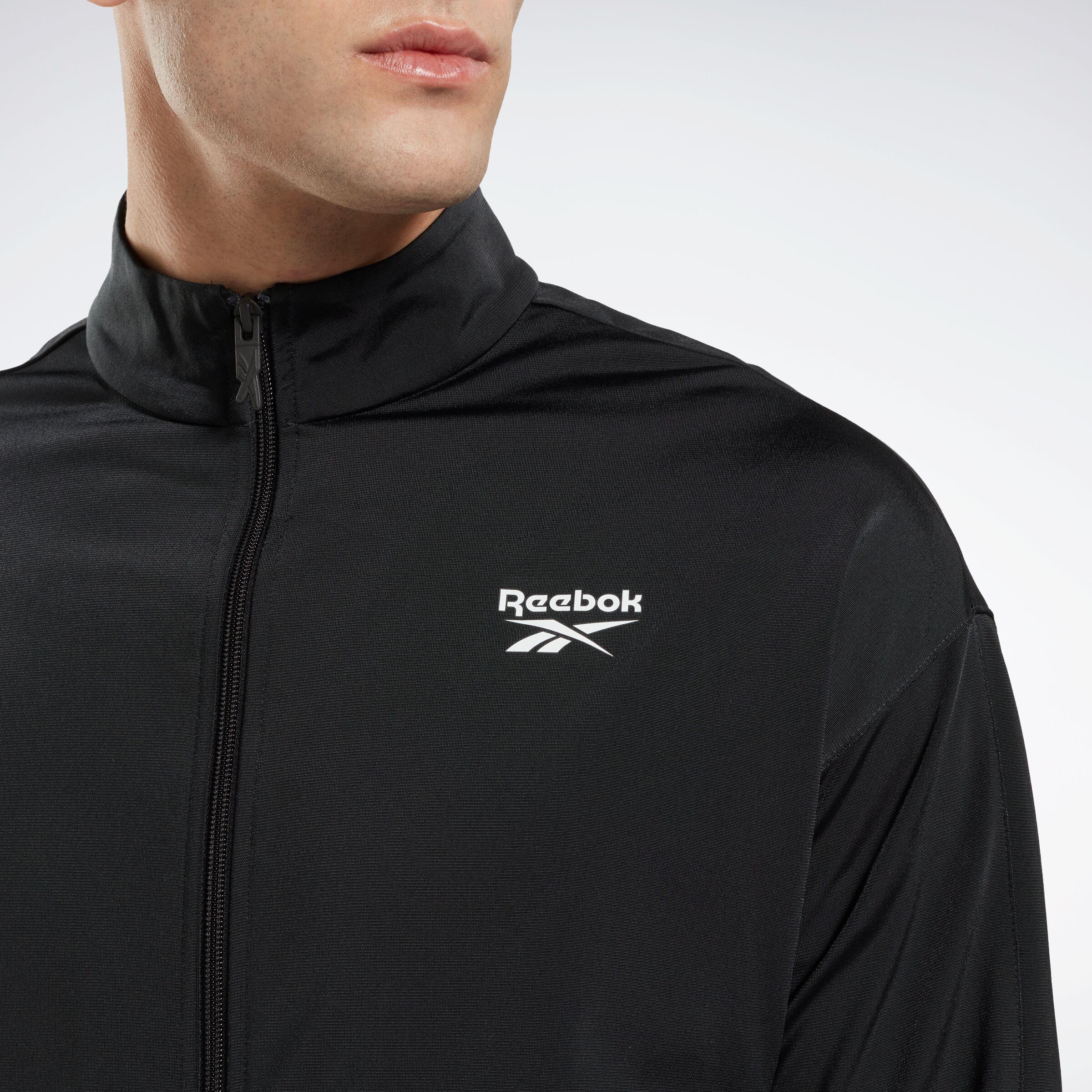Reebok Apparel  Unisex' Reebok Id Vector Knit Tracktop Reebok Training App Men Black Reg