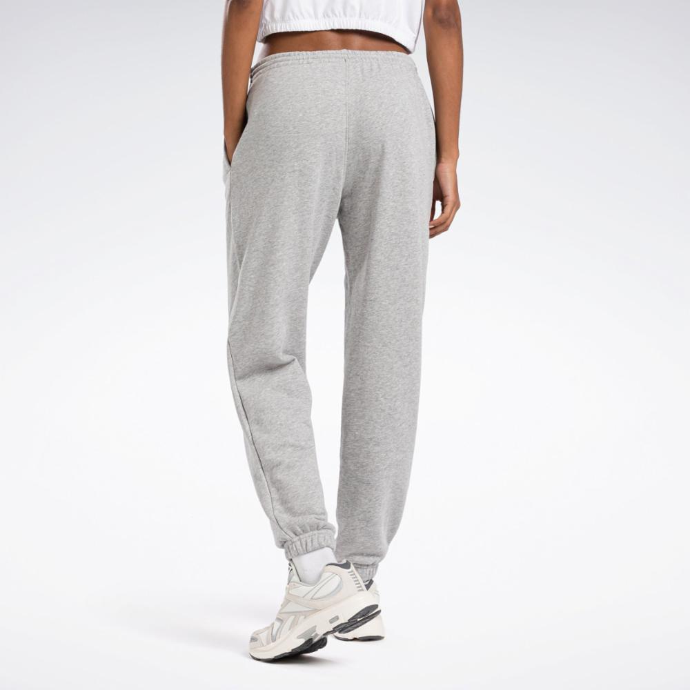 Reebok Apparel  Women's Ri French Terry Pant Reebok Training App Women Grey Reg