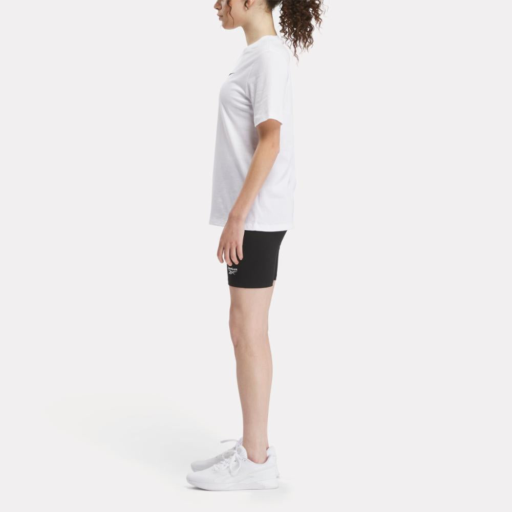 Reebok Apparel  Women's Vector Graphic Tee Reebok Training App Women White Reg