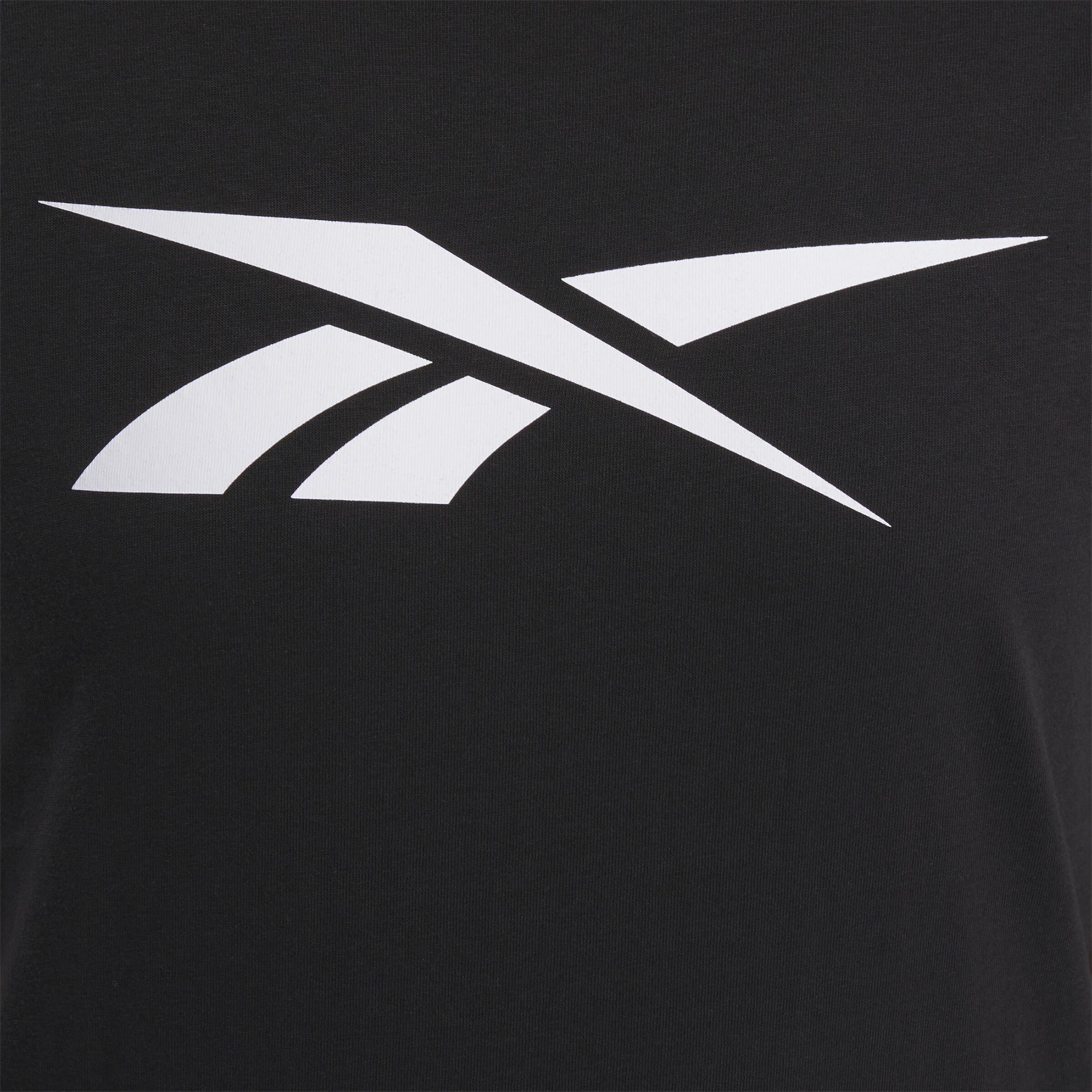Reebok Apparel  Women's Vector Graphic Tee Reebok Training App Women Black Reg