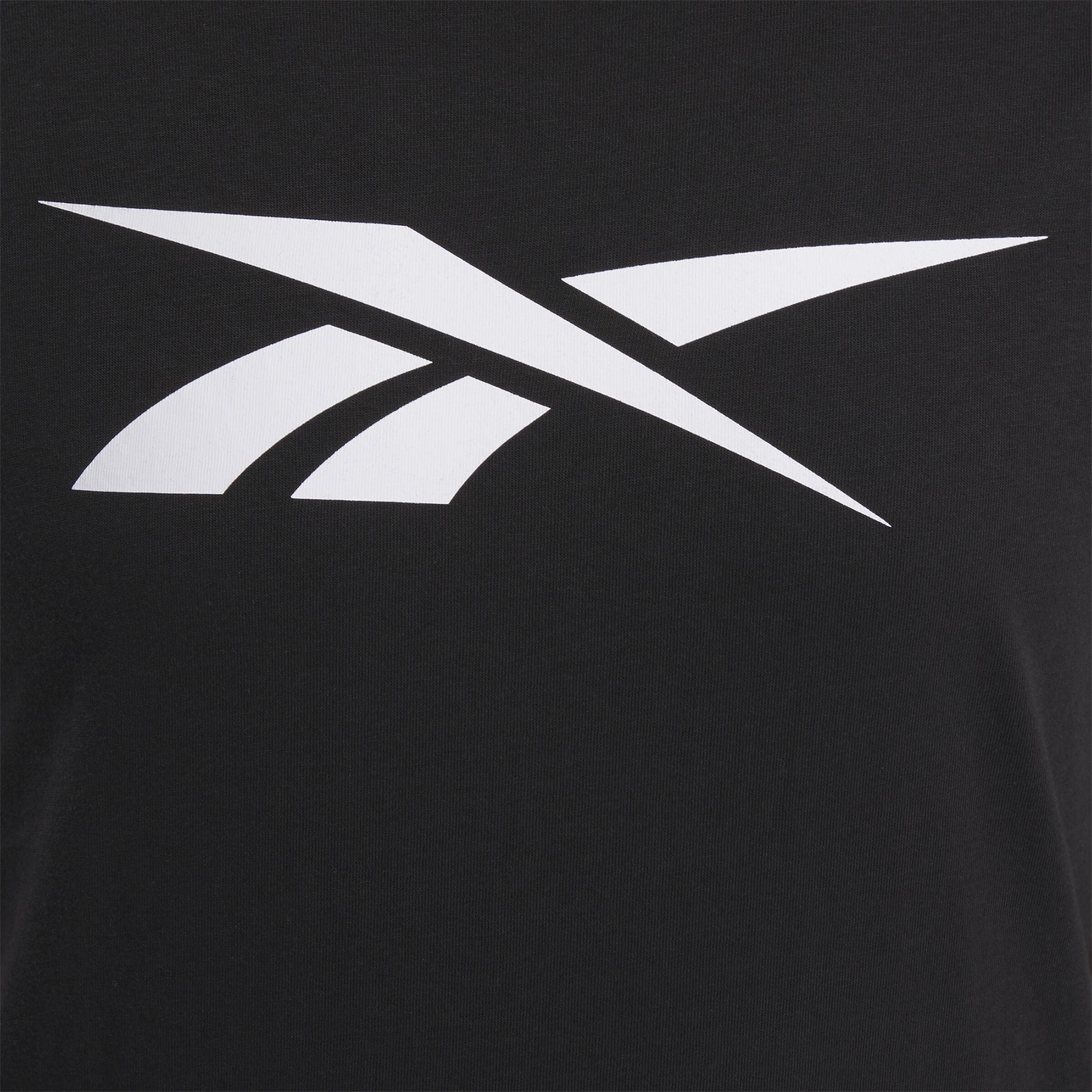 Reebok Women's Vector Graphic Tee  In Black REG