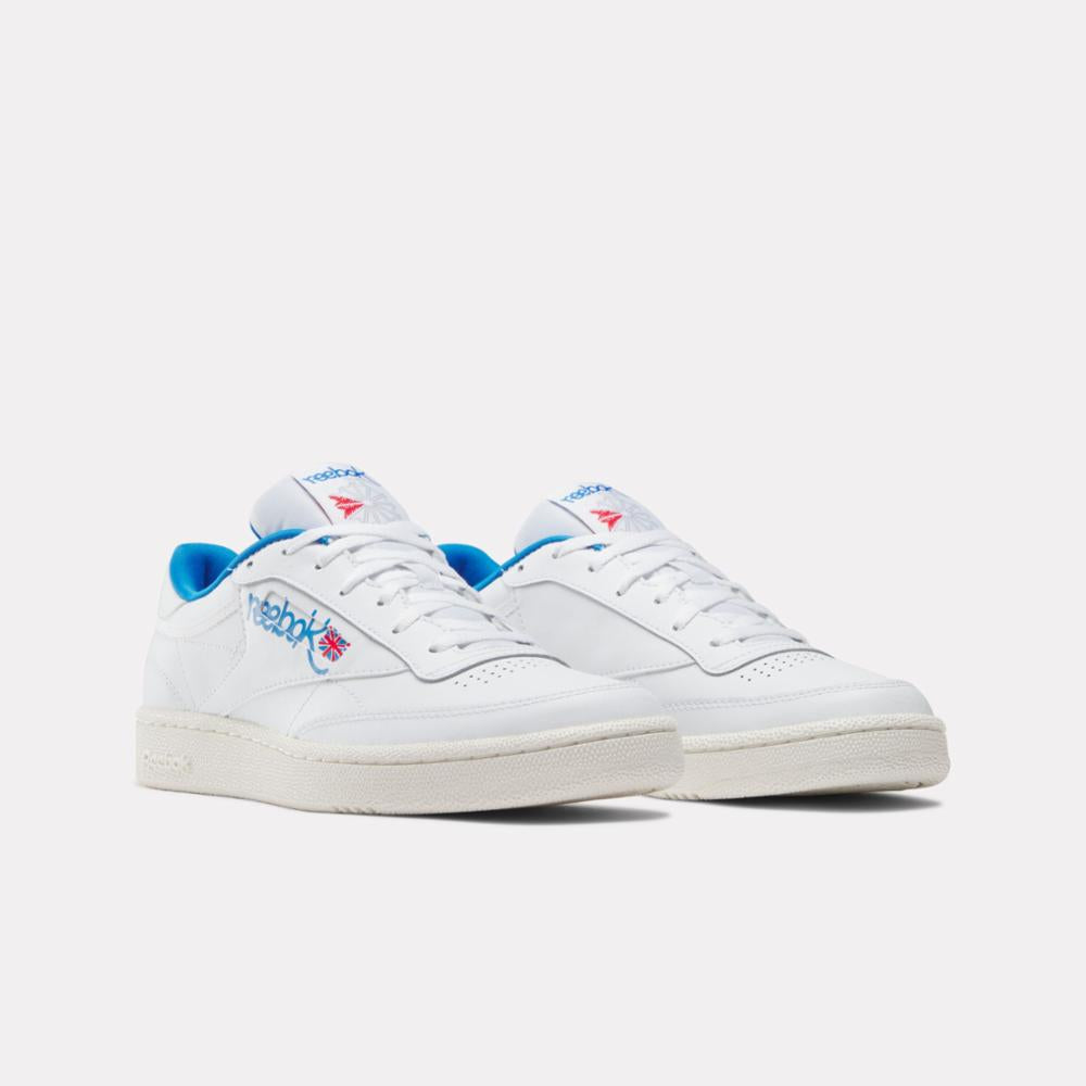 Chaussures Reebok Club C 85 pour homme, Reebok Classics FTW, blanches, taille M