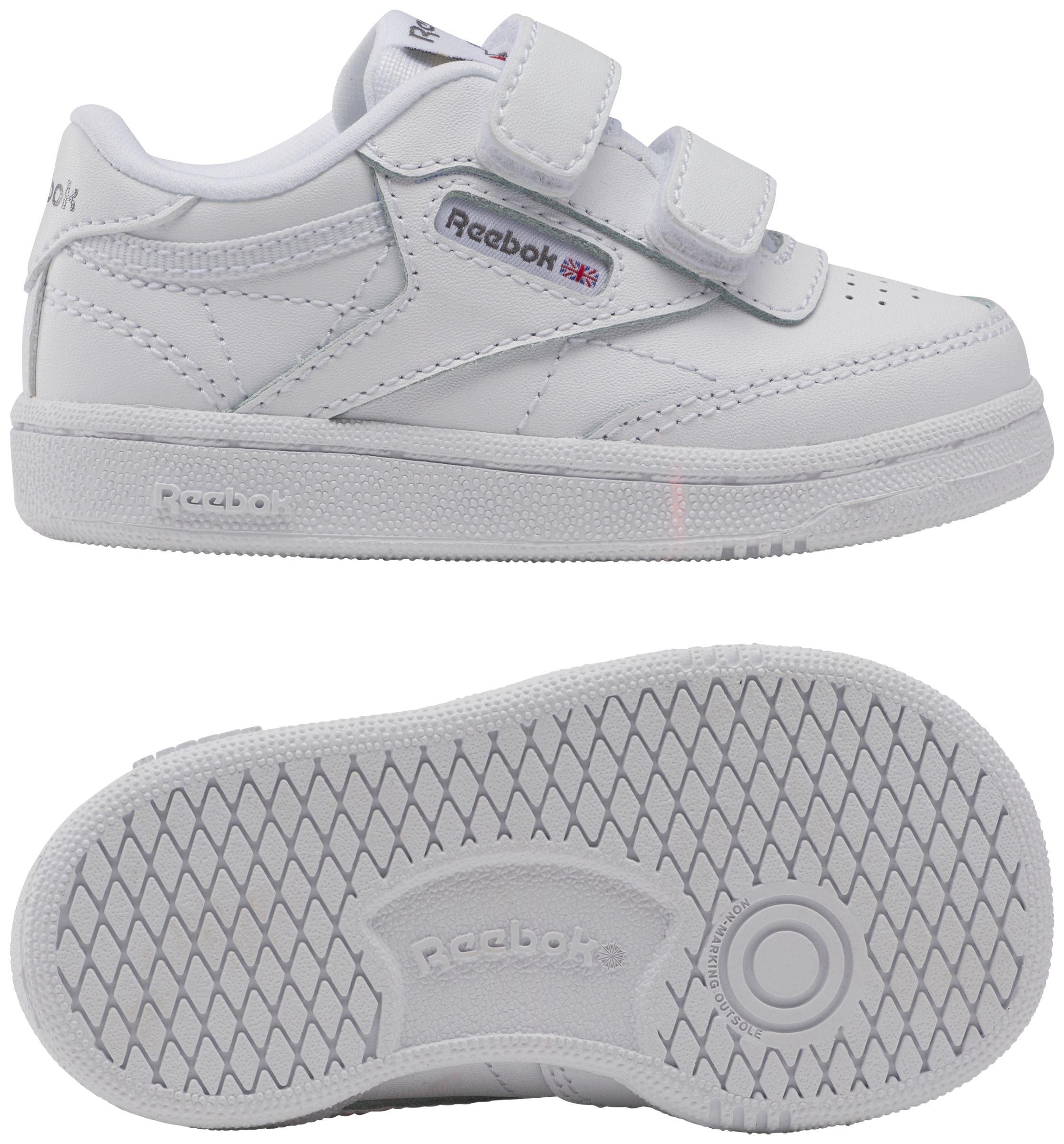 Reebok Footwear  Kids' Club C 2V 2.0 Infant Reebok Classics Ftw Kids White M