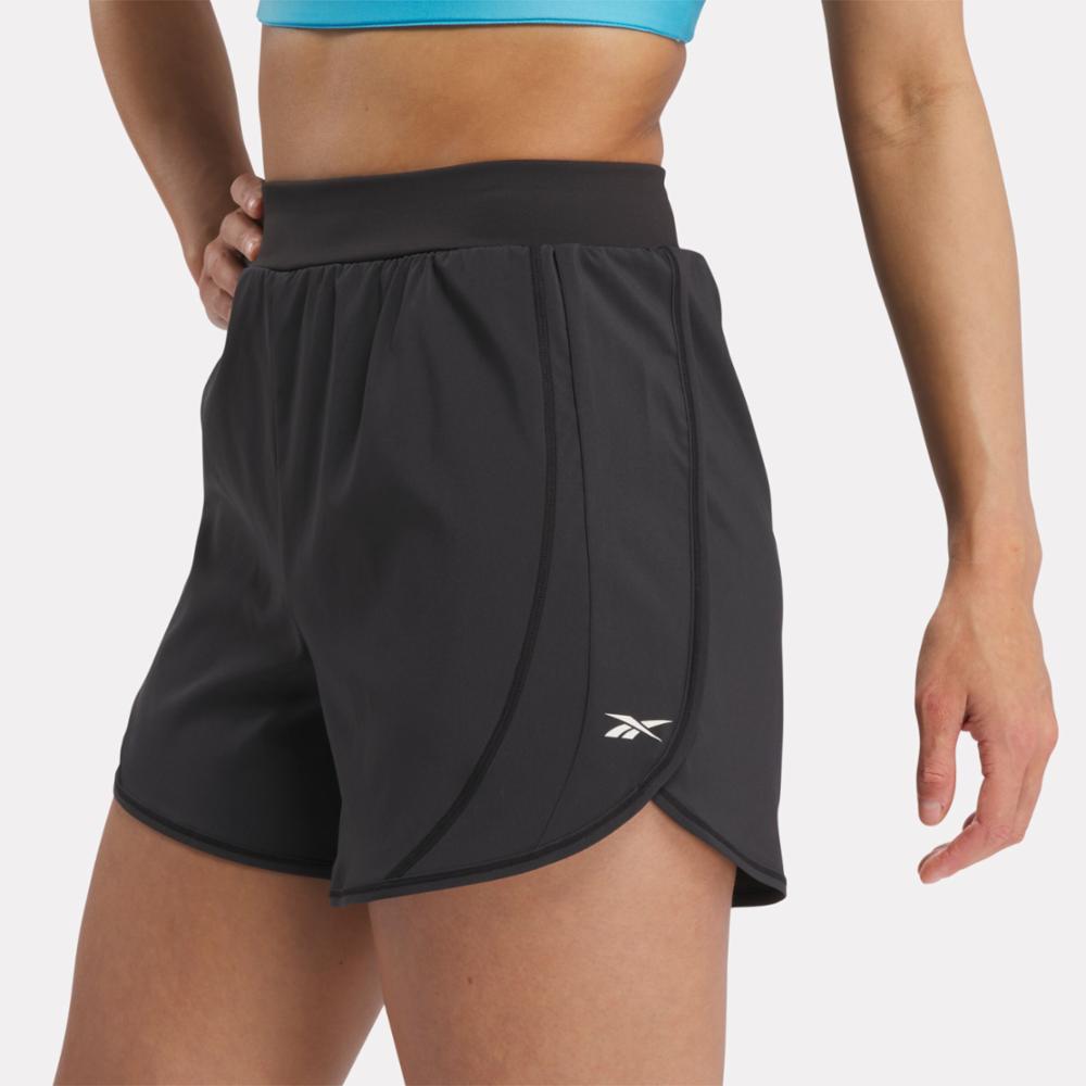 Reebok Apparel  Women's Lux Woven Short Reebok Training App Women Black Reg