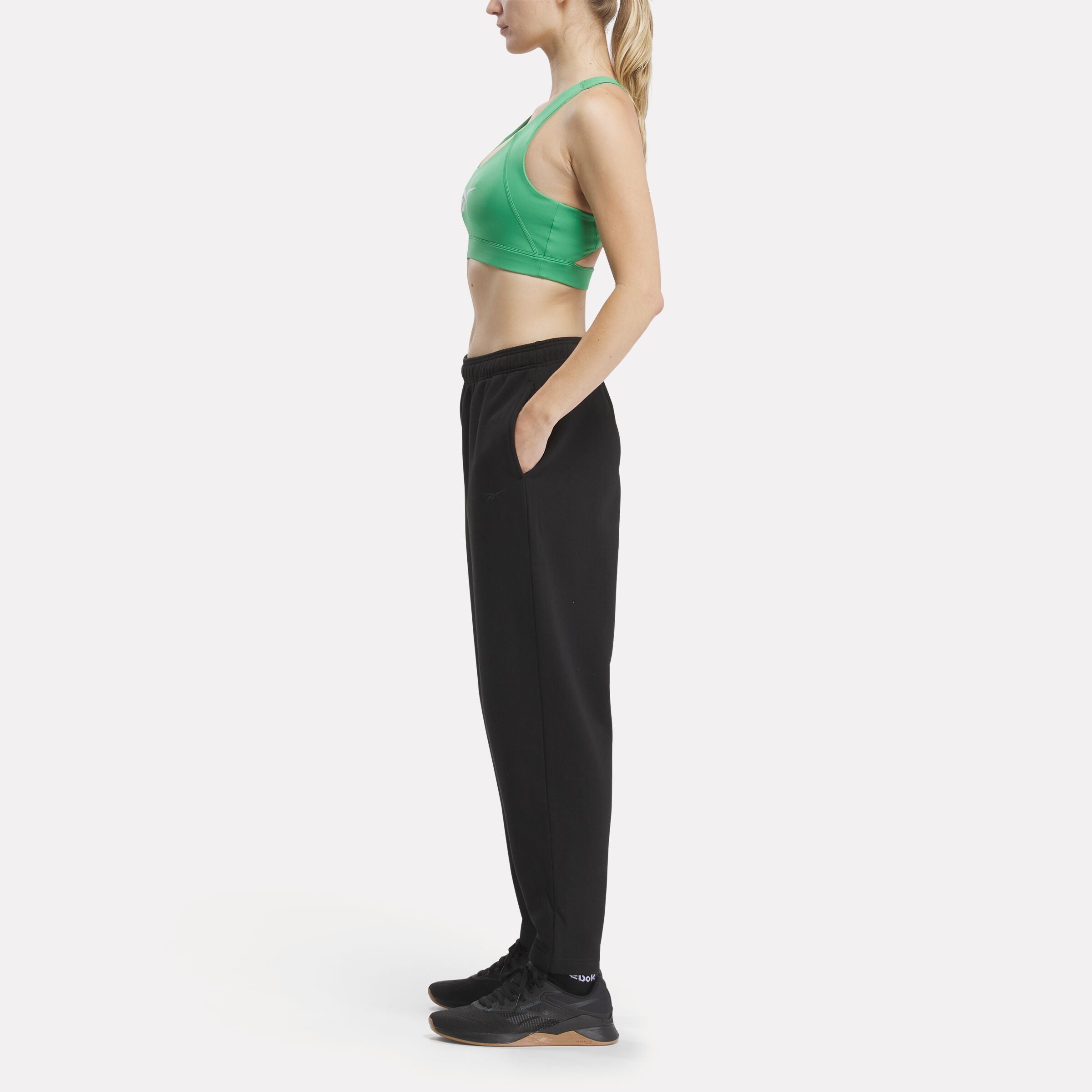 Reebok Women's Lux Pant  In Black REG