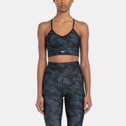 Reebok Apparel  Women's Id Train Camo Bra Reebok Training App Women Black Reg