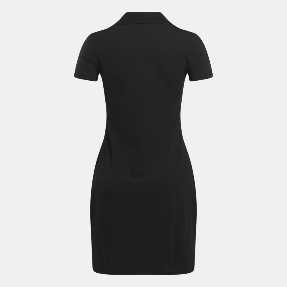 Reebok Apparel  Women's Cl Ae V Polo Dress Reebok Training App Women Black Reg